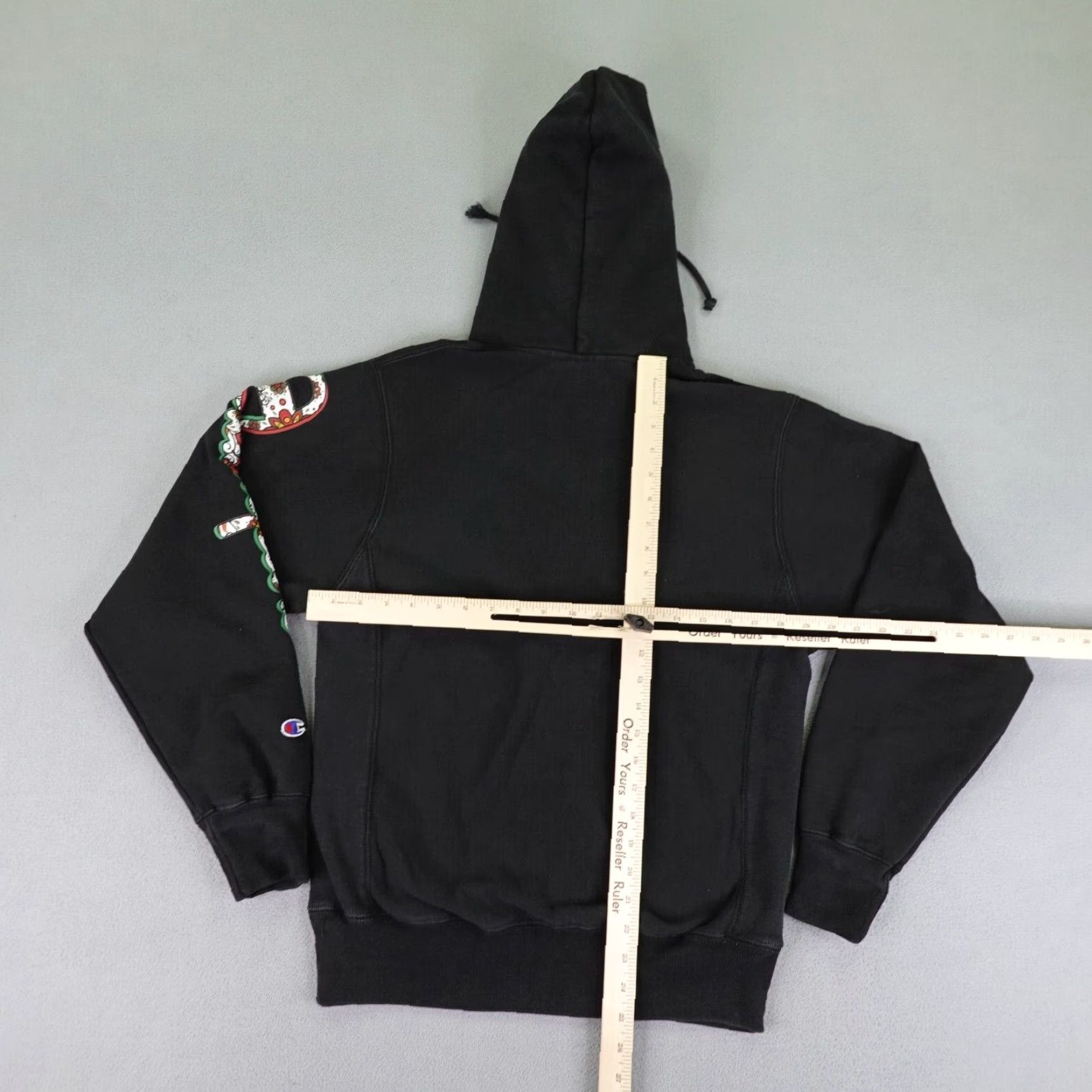 Champion Champion Reverse Weave Hoodie Mens Small Black Mexico Mexican Flag Weave Sweatshirt Zip? Size US S / EU 44-46 / 1 - 6 Thumbnail