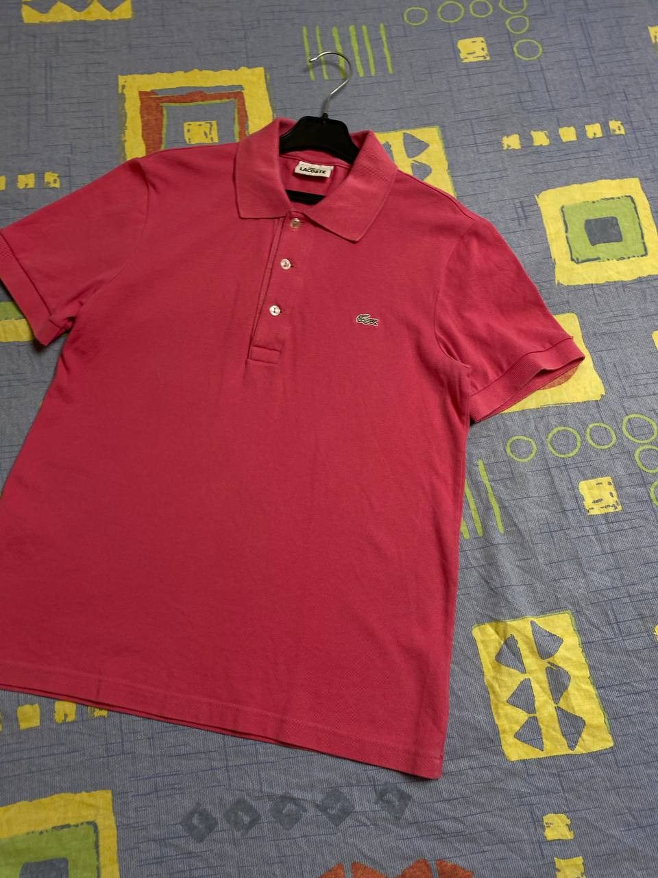 Lacoste Vintage 90s Lacoste polo t-shirt Size US M / EU 48-50 / 2 - 5 Thumbnail