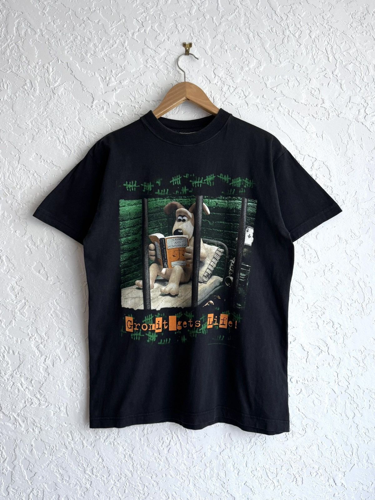 Vintage Vintage Wallace and Gromit 1989 T-shirt Size US M / EU 48-50 / 2 - 1 Thumbnail