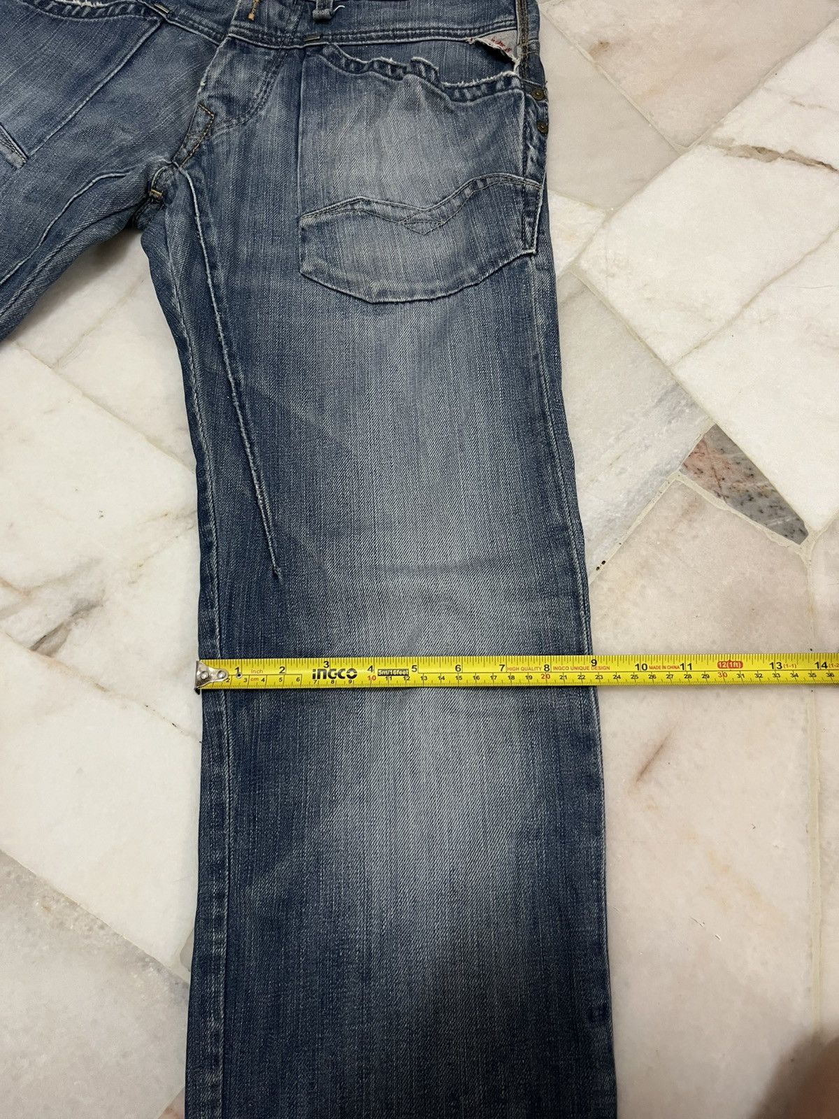 Replay REPLAY JEANS DISTRESSED Size US 33 - 22 Thumbnail