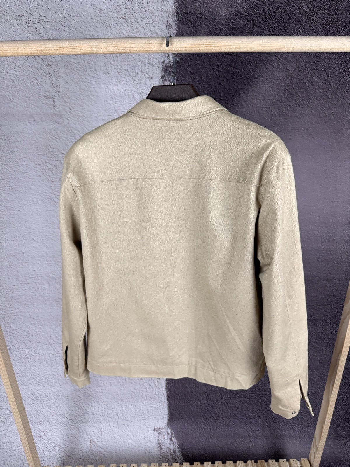 Flannel Legends beige coach jacket bomber flannel Size US M / EU 48-50 / 2 - 9 Thumbnail
