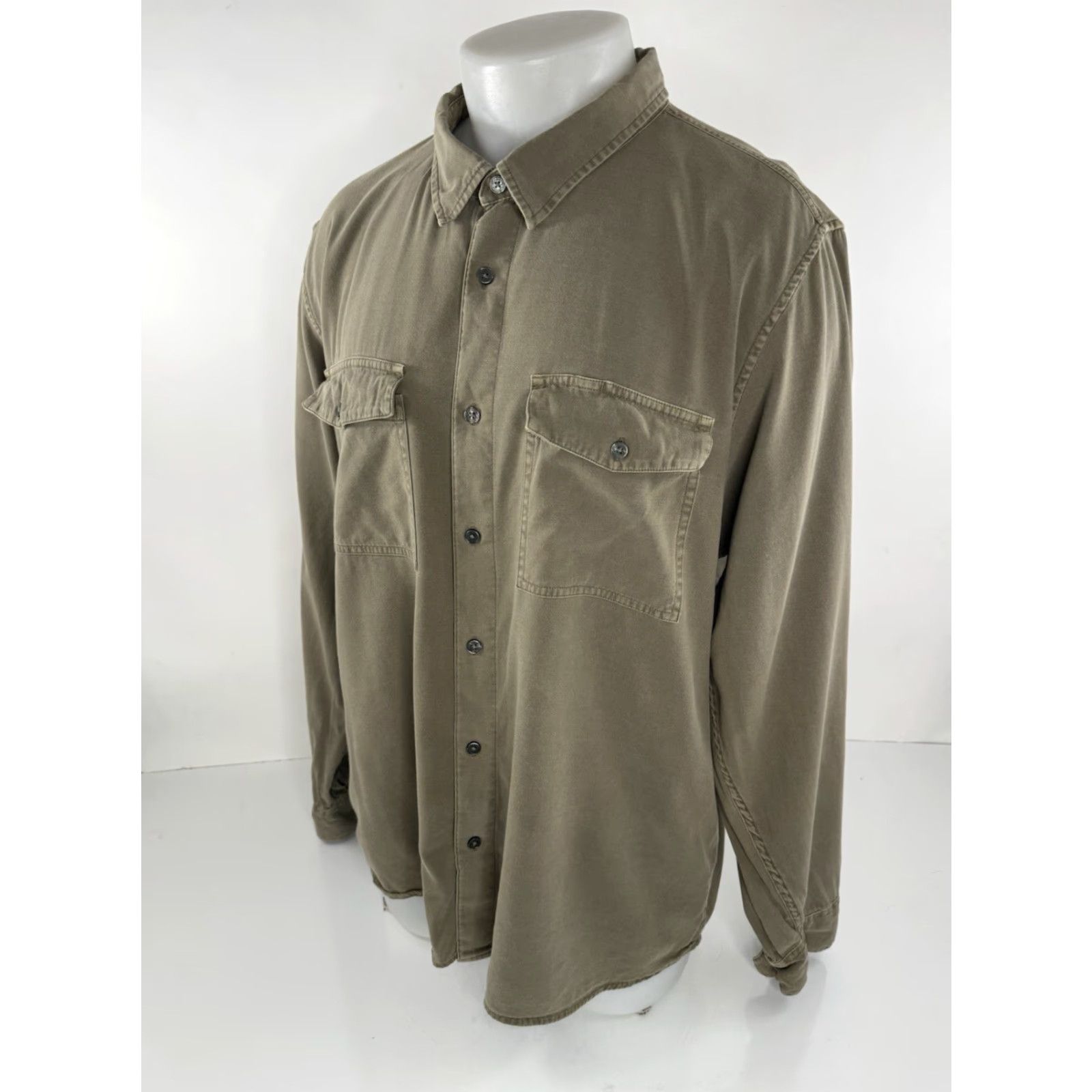 Buck Mason BUCK MASON Military Work Mens XXL Shirt Size US XXL / EU 58 / 5 - 2 Thumbnail
