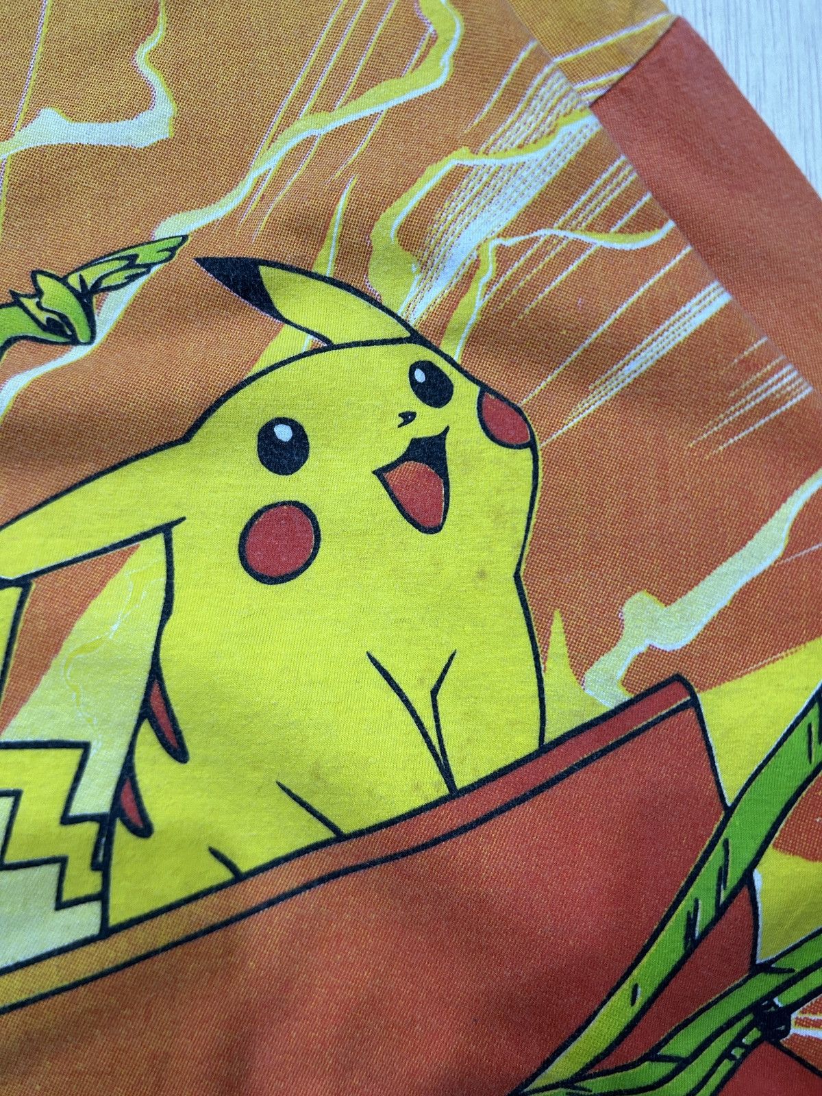 Cartoon Network × Japanese Brand × Vintage Vintage Pokemon Ash Bootleg Overprint Anime Size US S / EU 44-46 / 1 - 7 Thumbnail