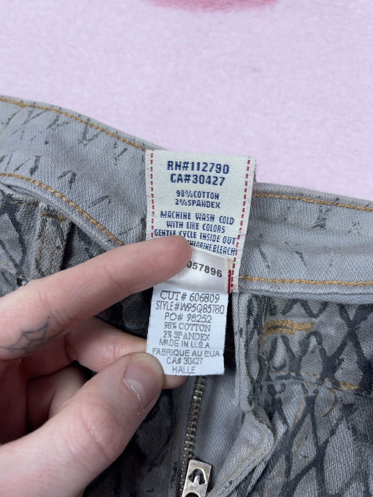 True Religion ➕ cool pattern true religion wmns jeans aop drip Size 28" / US 6 / IT 42 - 5 Thumbnail