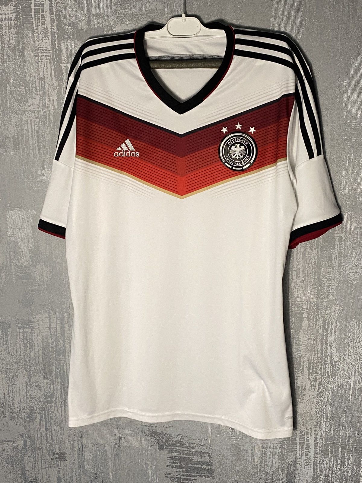 Vintage 2014 Germany Adidas Football Soccer Jersey Vintage Mens Size US L / EU 52-54 / 3 - 1 Thumbnail