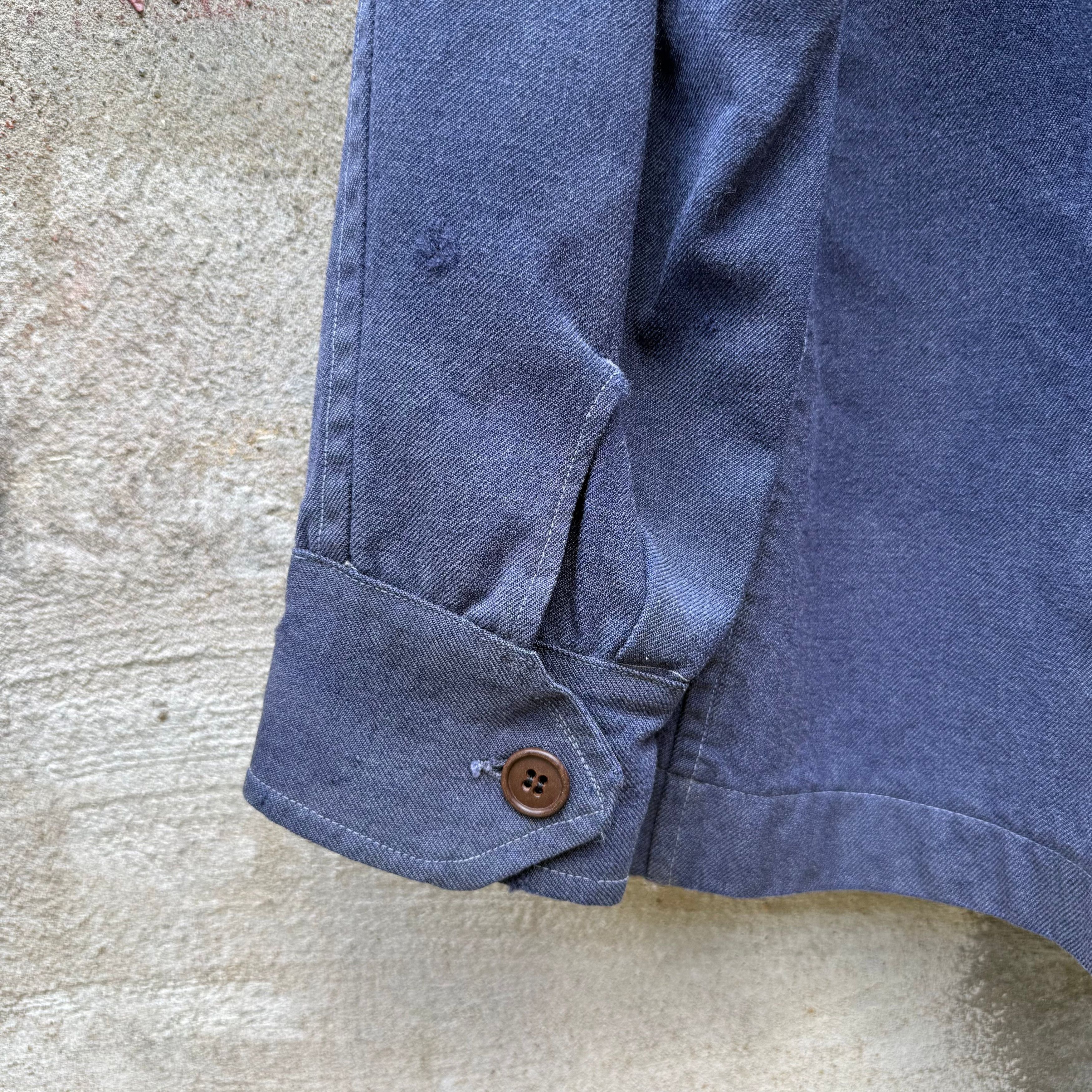 Vintage 50's USAF Military Heavy Flying Shirt A-1A Jacket Size US M / EU 48-50 / 2 - 9 Thumbnail