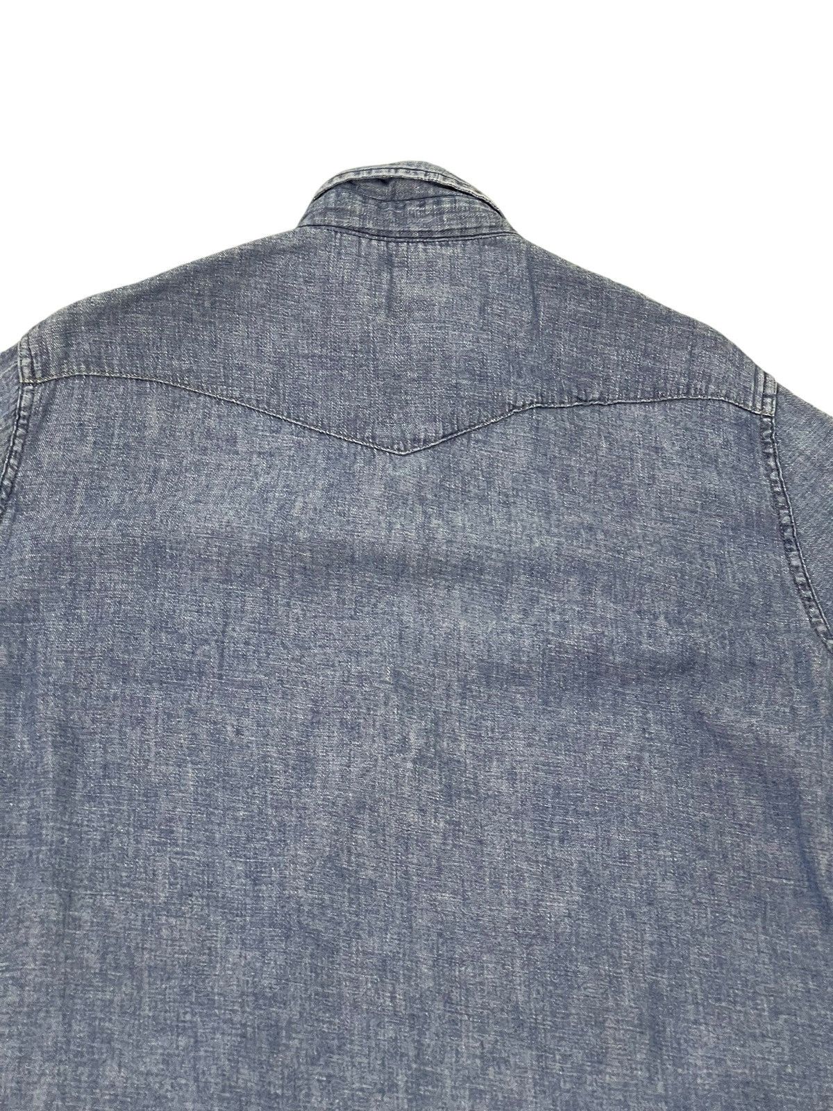 Blue Blue Japan Hemp Linen Blue Blue Japan Westerner Shirt 6🟩0 Size US M / EU 48-50 / 2 - 12 Thumbnail