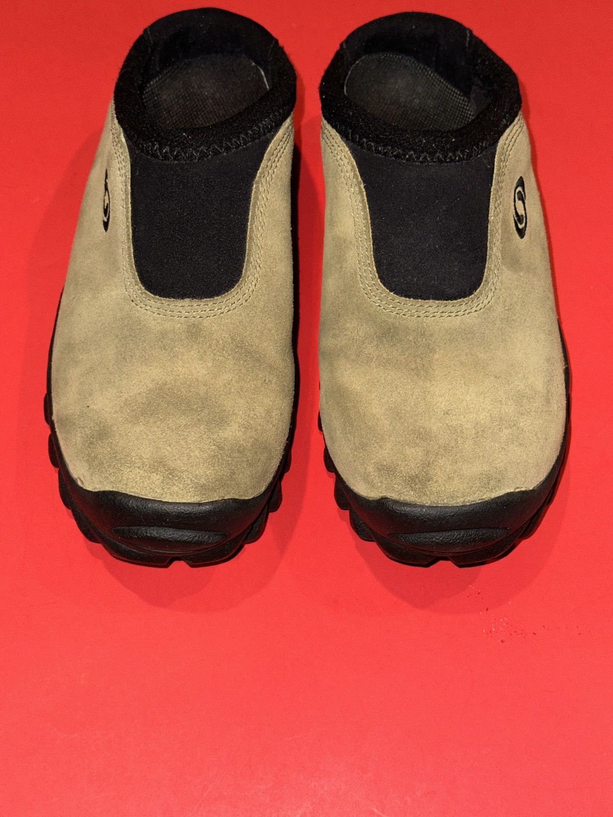 Salomon Y2K Salomon Women’s Snow Clog Olive Suede Mule Contagrip 6 Size US 6 / IT 36 - 11 Thumbnail