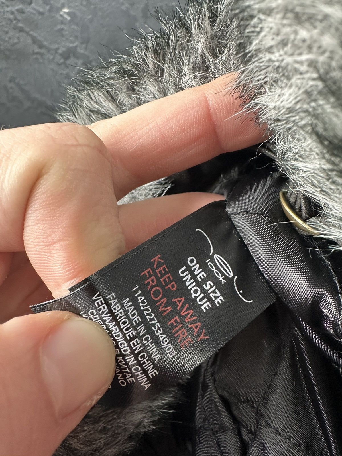 Hysteric Glamour × Japanese Brand Y2K Style Mohair Fuzzy Ushanka Hat Faux Fur Distressed 90s Size ONE SIZE - 4 Thumbnail
