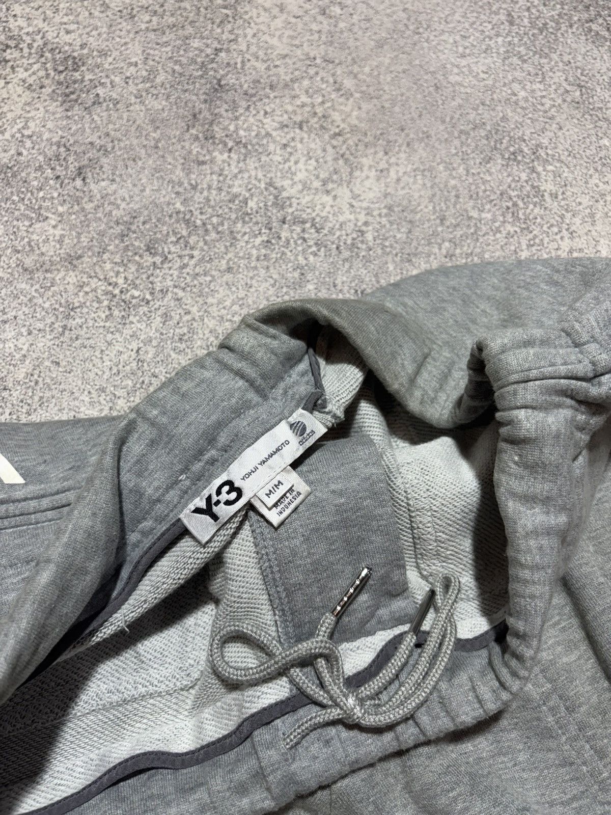 Adidas × Yohji Yamamoto Adidas Y3 Cargo Pocket Mens M Yohji Yamamoto Joggers Grey Size US 32 / EU 48 - 10 Thumbnail