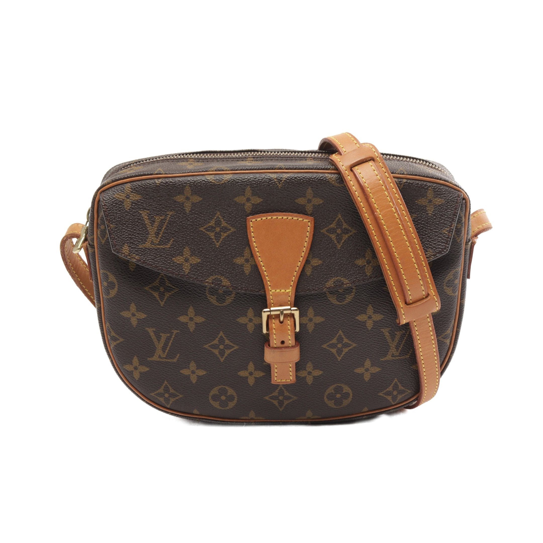 Louis Vuitton Louis Vuitton Genefeuille Monogram Shoulder Bag Leather Brown Size ONE SIZE - 1 Thumbnail