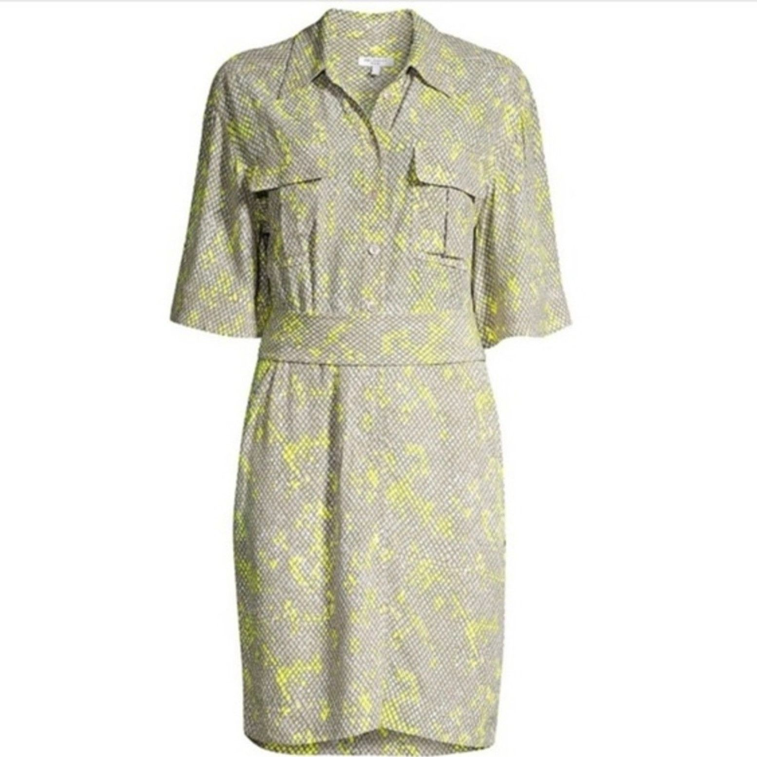 Equipment Equipment Femme Axelle Reptile Short Sleeve Shirt Dress Size S / US 4 / IT 40 - 3 Thumbnail