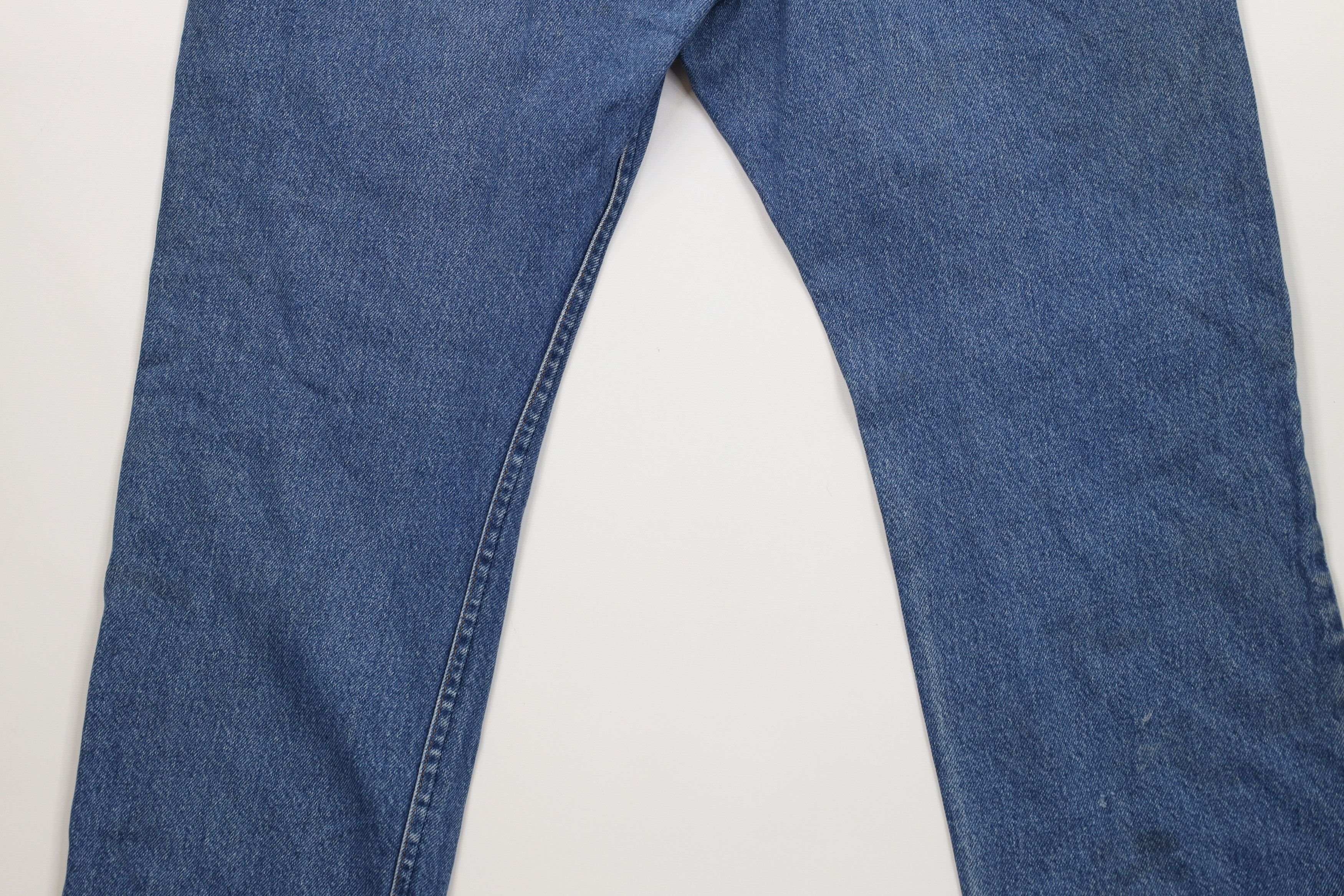 Lee Vintage 90s Lee Straight Leg Denim Jeans Blue Cotton USA Size US 36 / EU 52 - 12 Thumbnail