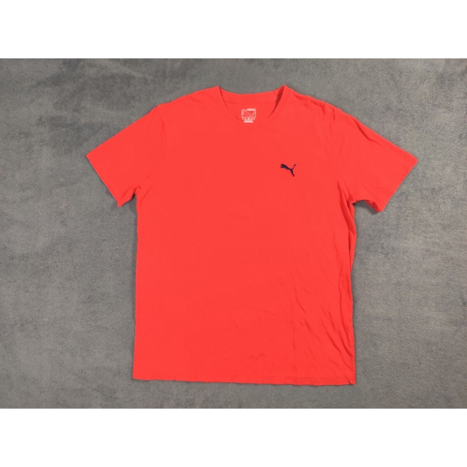 Puma PUMA Shirt Adult Mens Large Solid Red Embroidered Logo Size US L / EU 52-54 / 3 - 1 Thumbnail