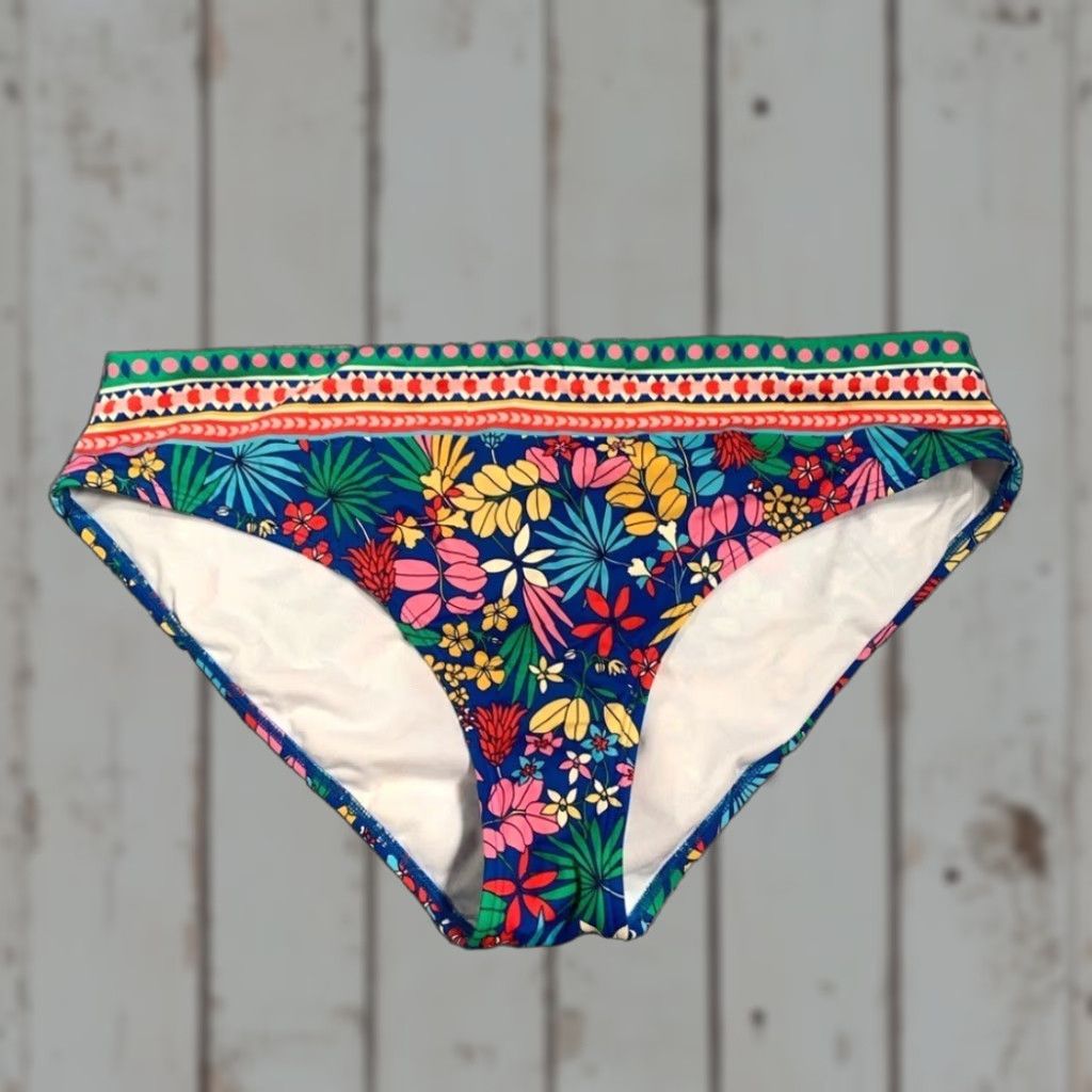 Boden **Boden Women's 12 Blue Bikini Bottoms** User: **Boden Women's 12 Blue Bikini Bottoms** Size 34" / US 12 / IT 48 - 1 Thumbnail