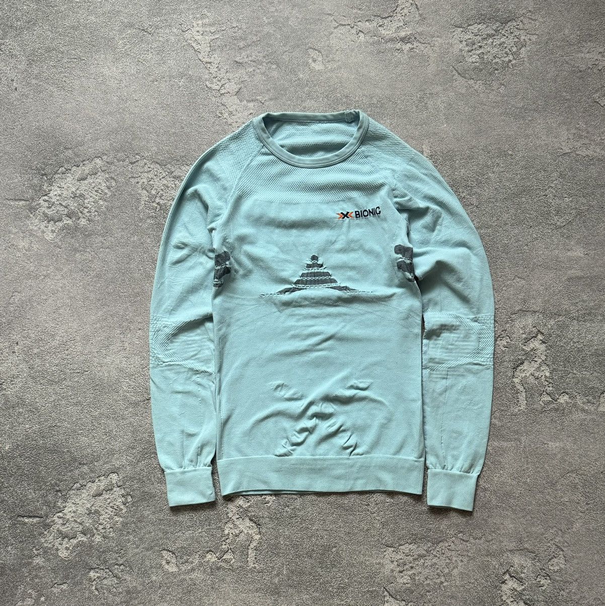 Icebreaker X-Bionic L/XL Wmns blue long sleeve top Termo compression Size L / US 10 / IT 46 - 4 Thumbnail