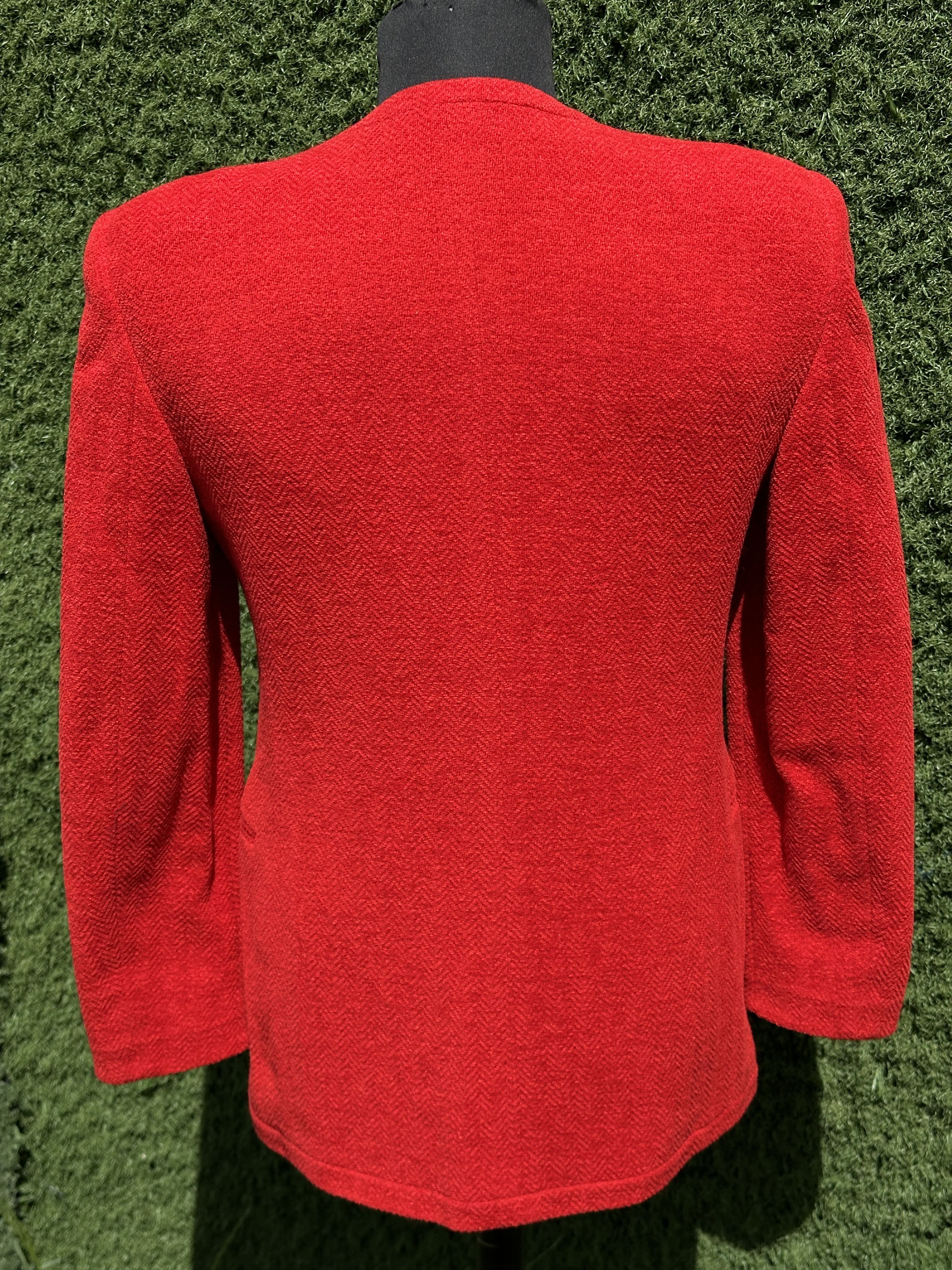 Giorgio Armani Giorgio Armani Archive Herringbone Blazer Jacket Size 44IT Size M / US 6-8 / IT 42-44 - 5 Thumbnail