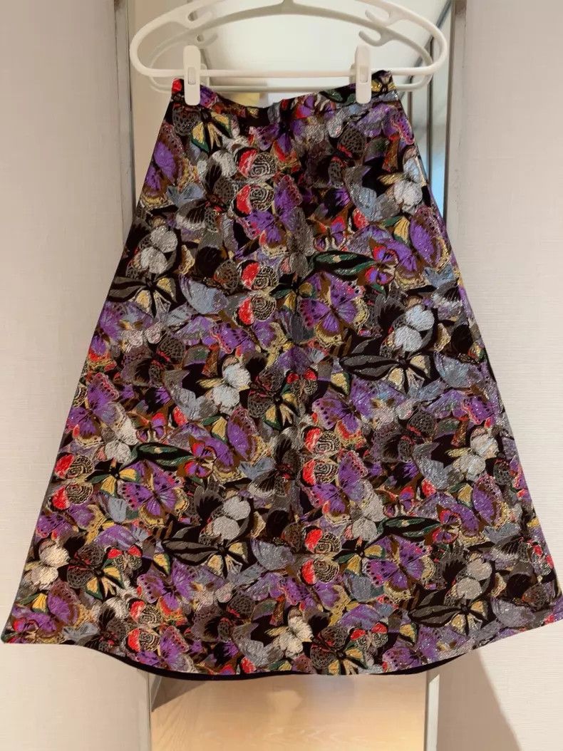 Valentino Valentino Butterfly embroidered skirt Size S / US 4 / IT 40 - 2 Thumbnail