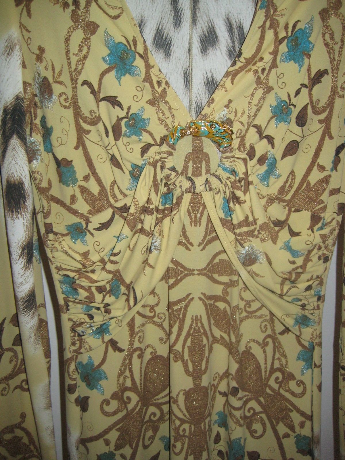 Roberto Cavalli Rare CLASS Roberto Cavalli vintage midi dress Size M / US 6-8 / IT 42-44 - 9 Thumbnail