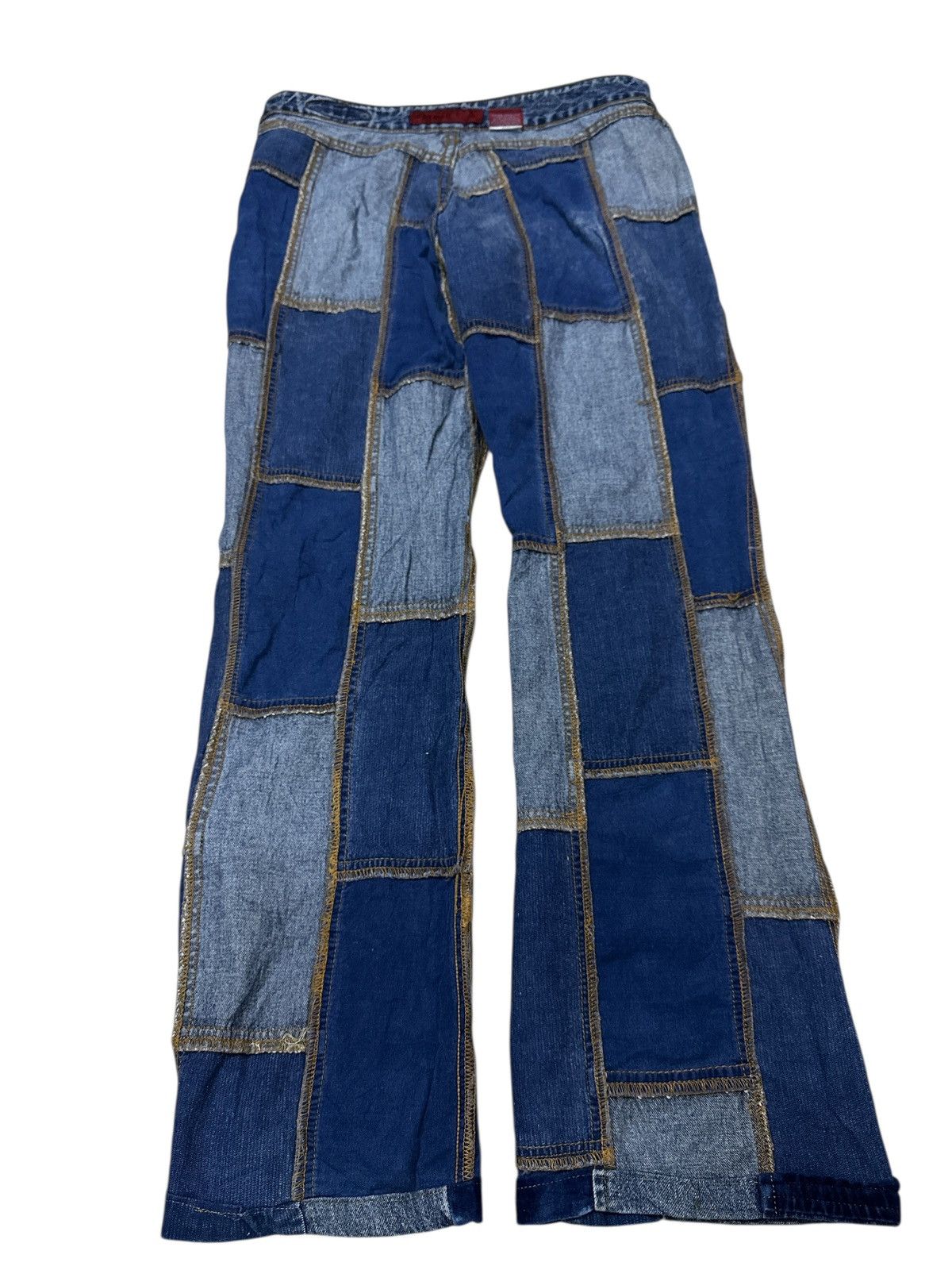 Kapital Flare Bootcut Patchwork Cudroy . Size US 31 - 5 Thumbnail