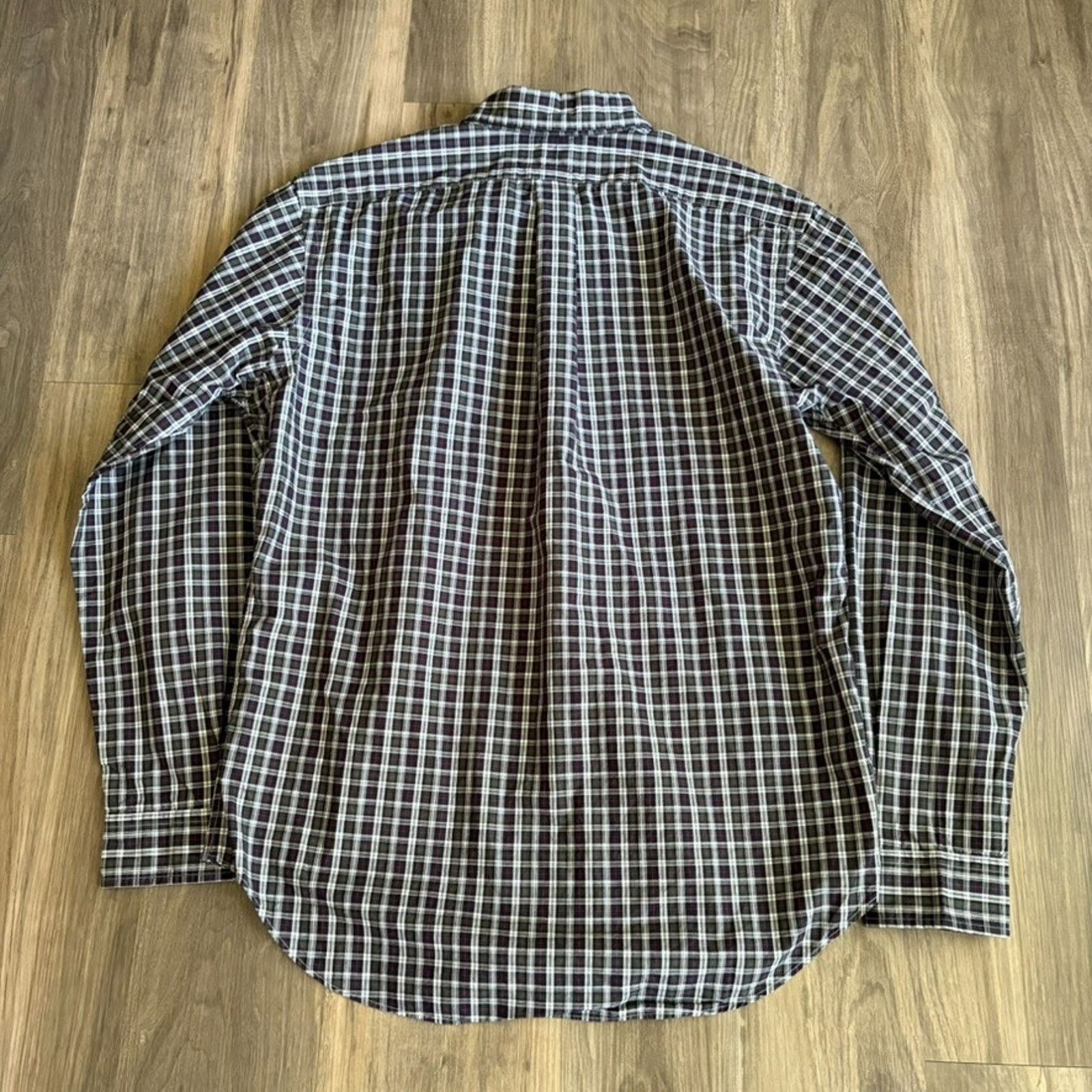 Polo Ralph Lauren × Vintage Vintage Polo Ralph Lauren Shirt Men's Size L Plaid Size US L / EU 52-54 / 3 - 8 Thumbnail