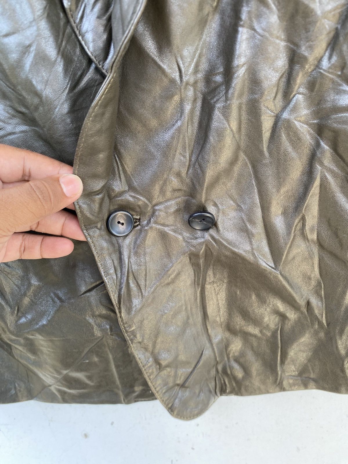 Genuine Leather Mia Miya Leather Blazer Jacket Size US M / EU 48-50 / 2 - 5 Thumbnail