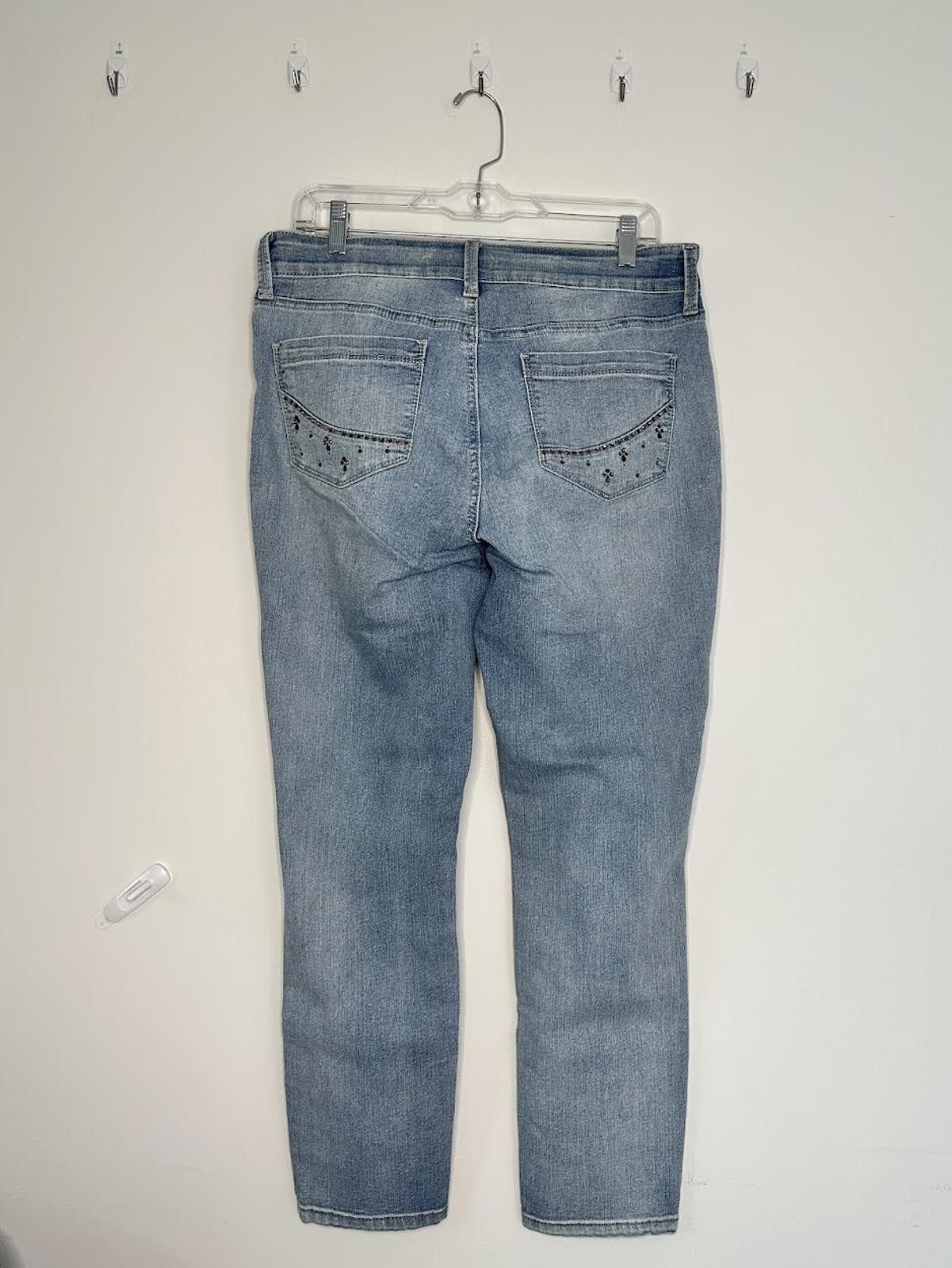 Other Not Your Daughter's Jeans Rhinestone Embellishment - Sz. 10 Size 32" / US 10 / IT 46 - 2 Thumbnail