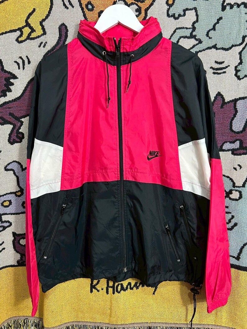 Nike Vintage 90s Nike Jacket size M Size US M / EU 48-50 / 2 - 1 Thumbnail