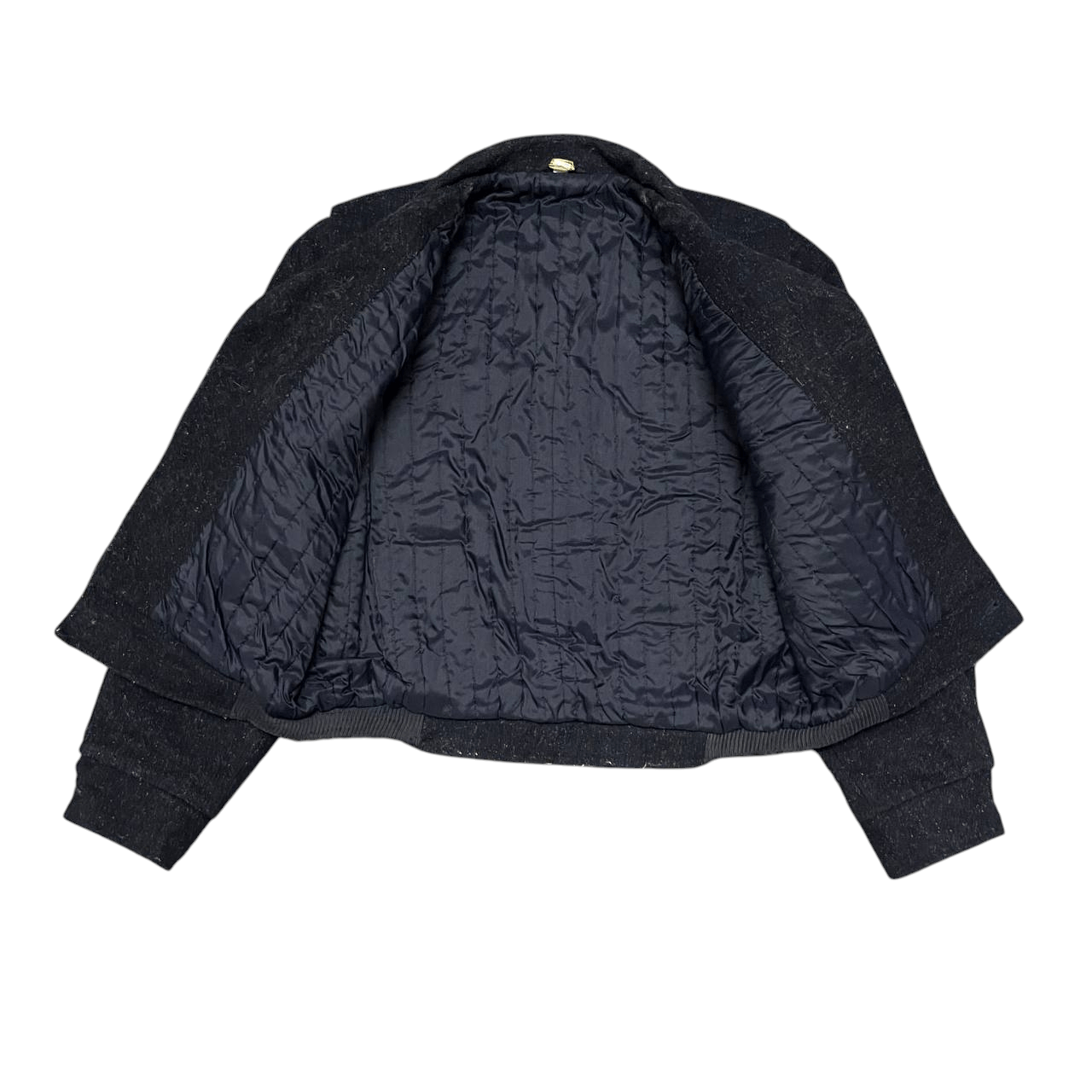 Issey Miyake Vintage Issey Miyake Inspired Bomber Style Jacket Wool Size US L / EU 52-54 / 3 - 8 Thumbnail