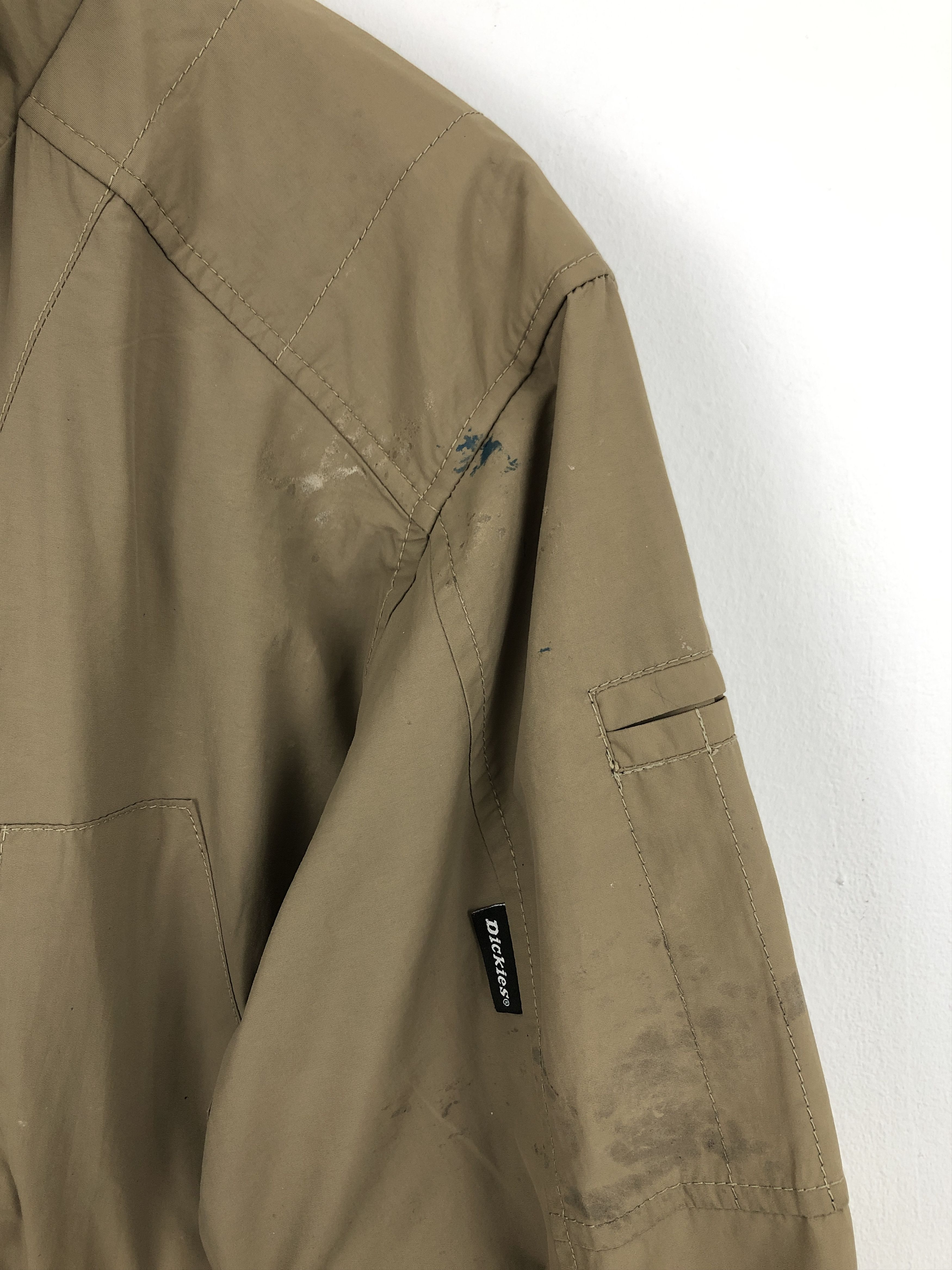 Dickies Vintage Dirty Dickies Work Zipper Ups Jacket JA0023 Size US XL / EU 56 / 4 - 9 Thumbnail