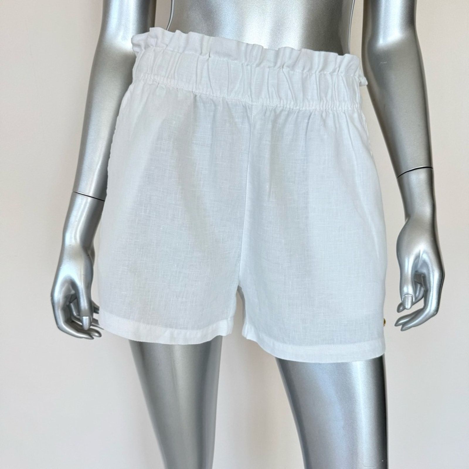 Isaac Mizrahi Isaac Mizrahi women linen shorts size S Size 27" / US 4 / IT 40 - 2 Thumbnail