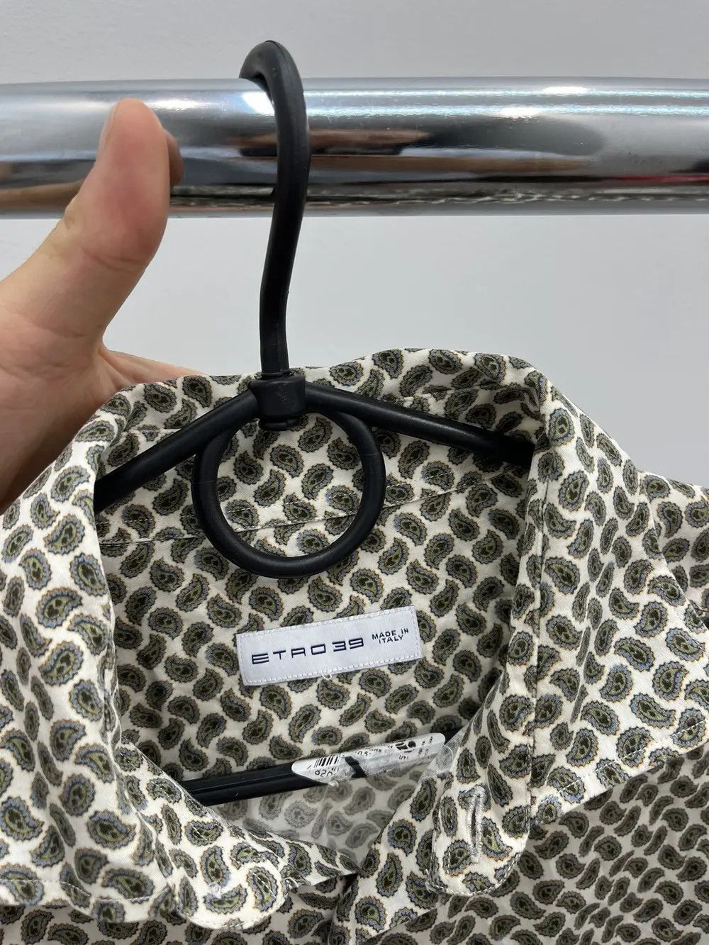 Etro Etro Cotton Printed Button Up Shirt Size US M / EU 48-50 / 2 - 4 Thumbnail