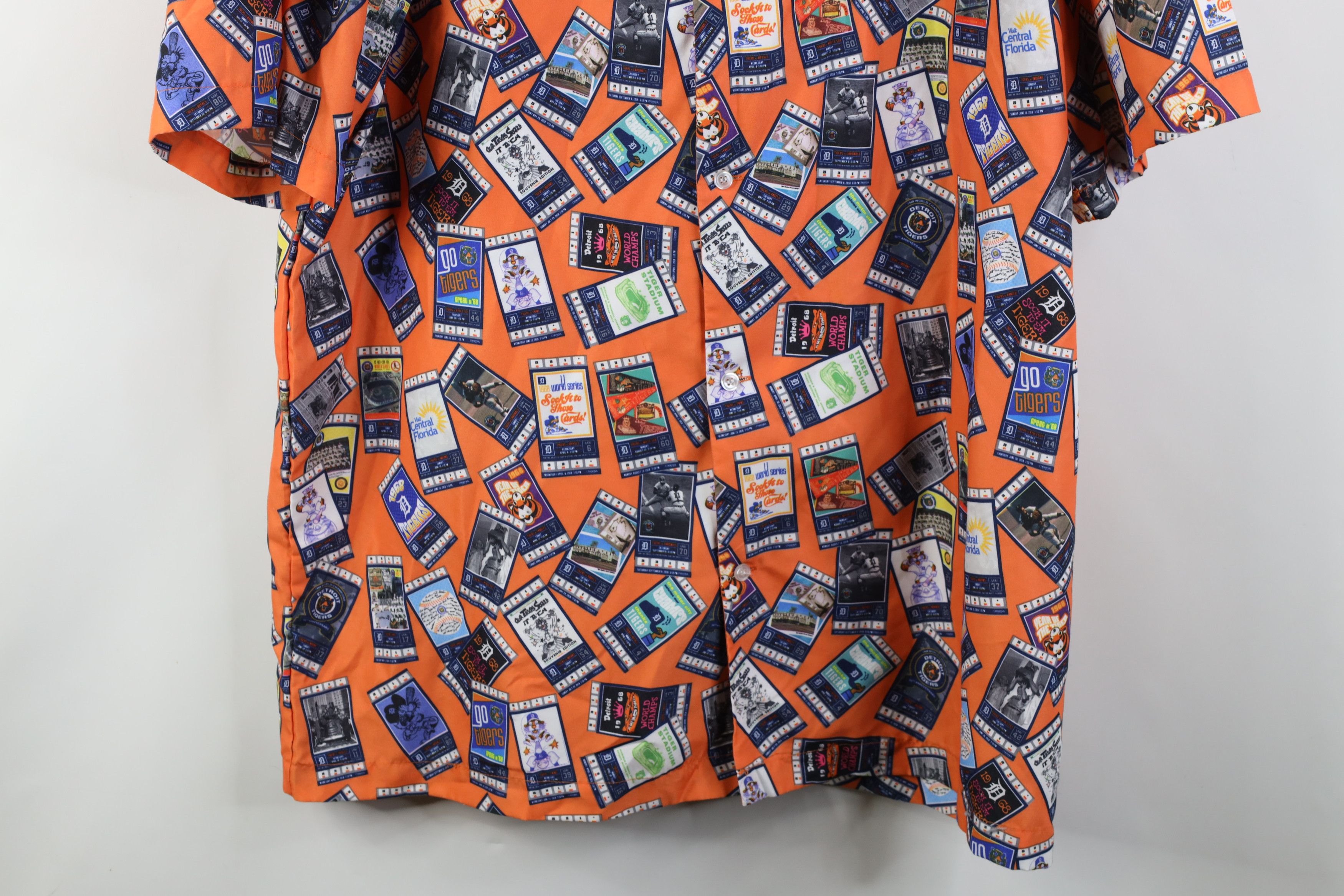 Vintage Vintage 90s Y2K Baseball Hawaiian Collared Button Shirt Size US XXL / EU 58 / 5 - 3 Thumbnail