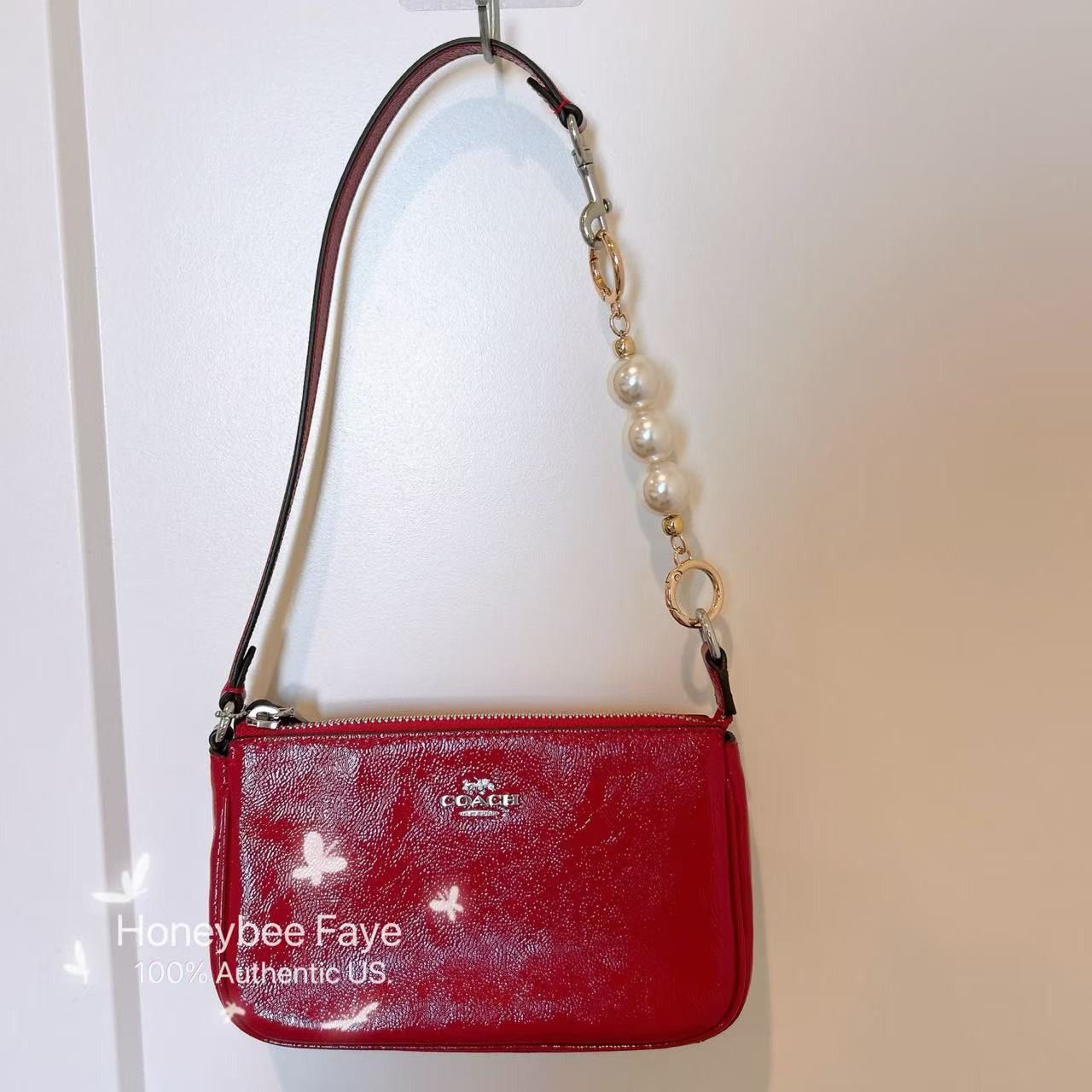 Coach Nolita 19 CW408 plus extended Pearl chain Size ONE SIZE - 3 Thumbnail
