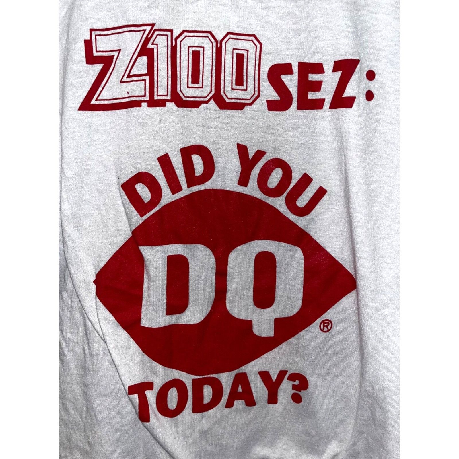 Other Z100 New York City Master Blaster Dairy Queen T-Shirt Sz. M Size US M / EU 48-50 / 2 - 7 Thumbnail