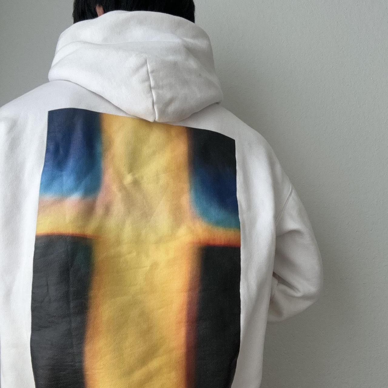 Fear of God Essentials Fear of God Graphics Boxy White Hoodie Size US L / EU 52-54 / 3 - 5 Thumbnail