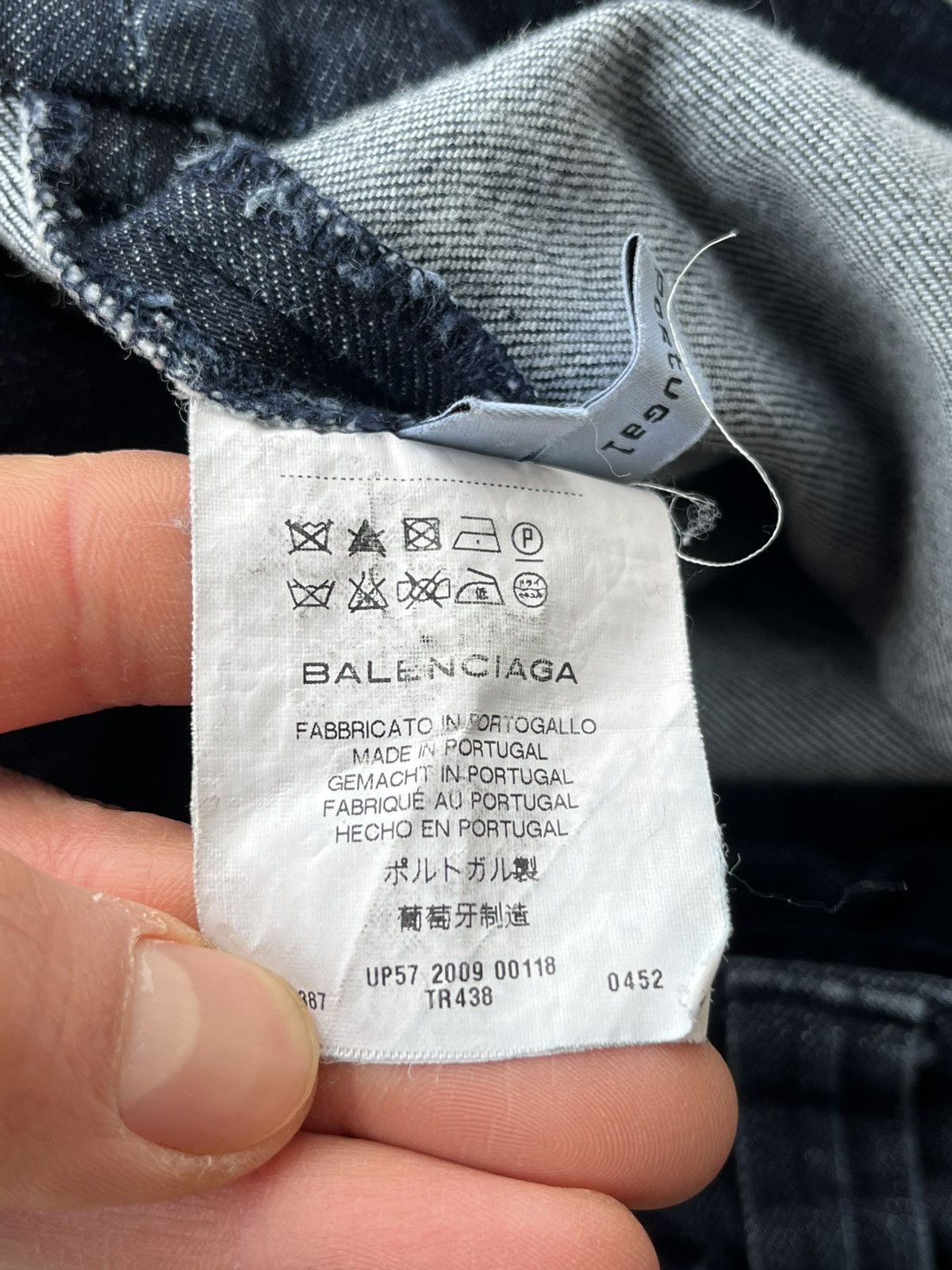 Balenciaga 2009 Balenciaga Pants Archive Denim Jeans Size 27" / US 4 / IT 40 - 4 Thumbnail