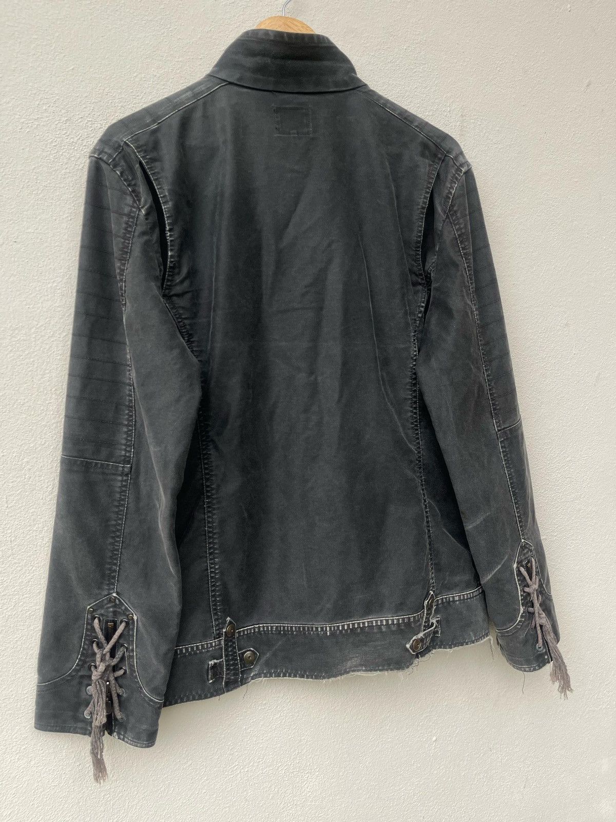 If Six Was Nine × Japanese Brand × Le Grande Bleu (L.G.B.) Bareback Realdresss Bondage Punk Style Jacket Size US XL / EU 56 / 4 - 15 Thumbnail