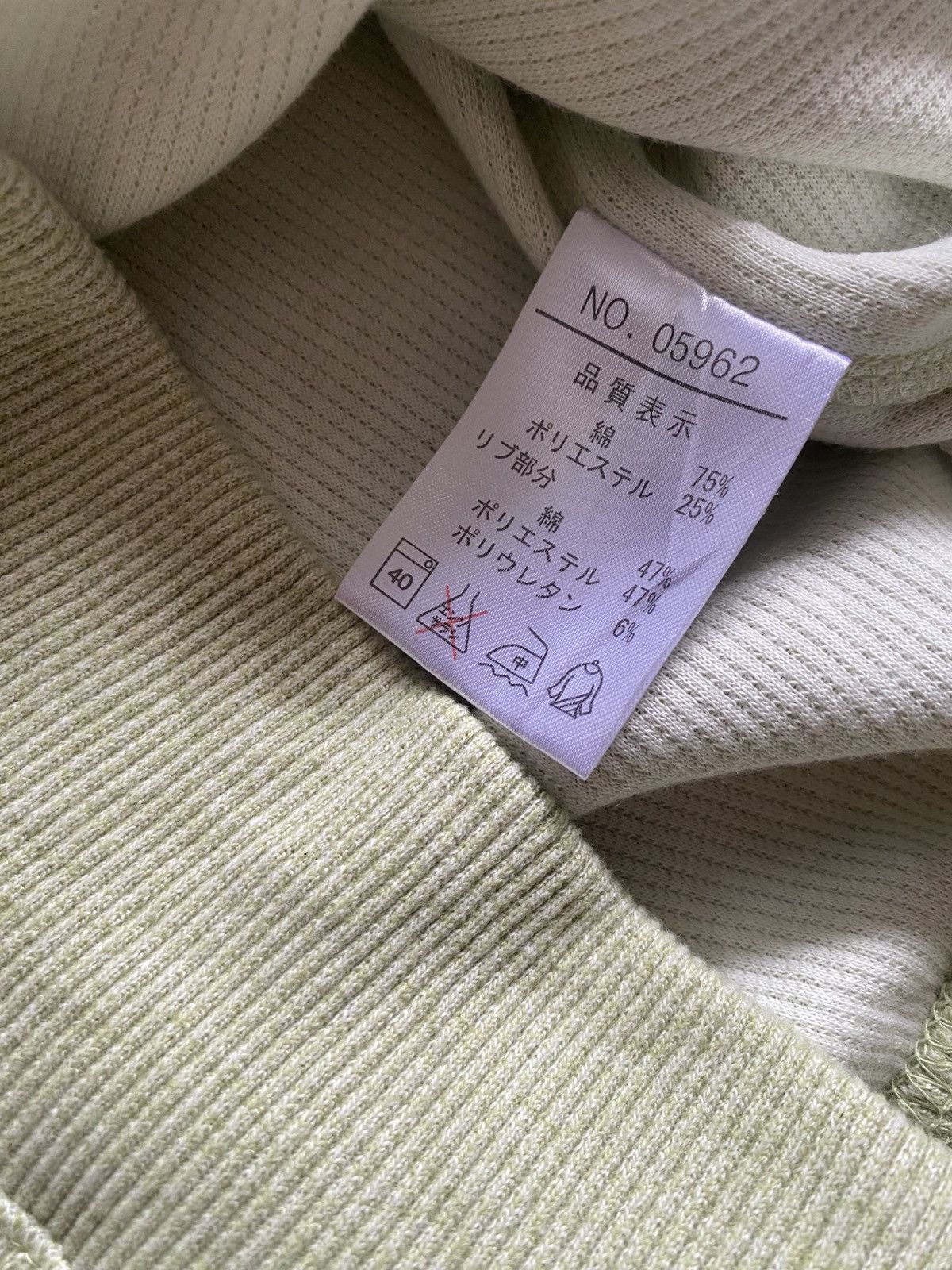 Japanese Brand × Y's for Men × Yohji Yamamoto Sacsny Y'saccs Half Zipper Sweatshirt by Yohji yamamoto Size US L / EU 52-54 / 3 - 6 Thumbnail