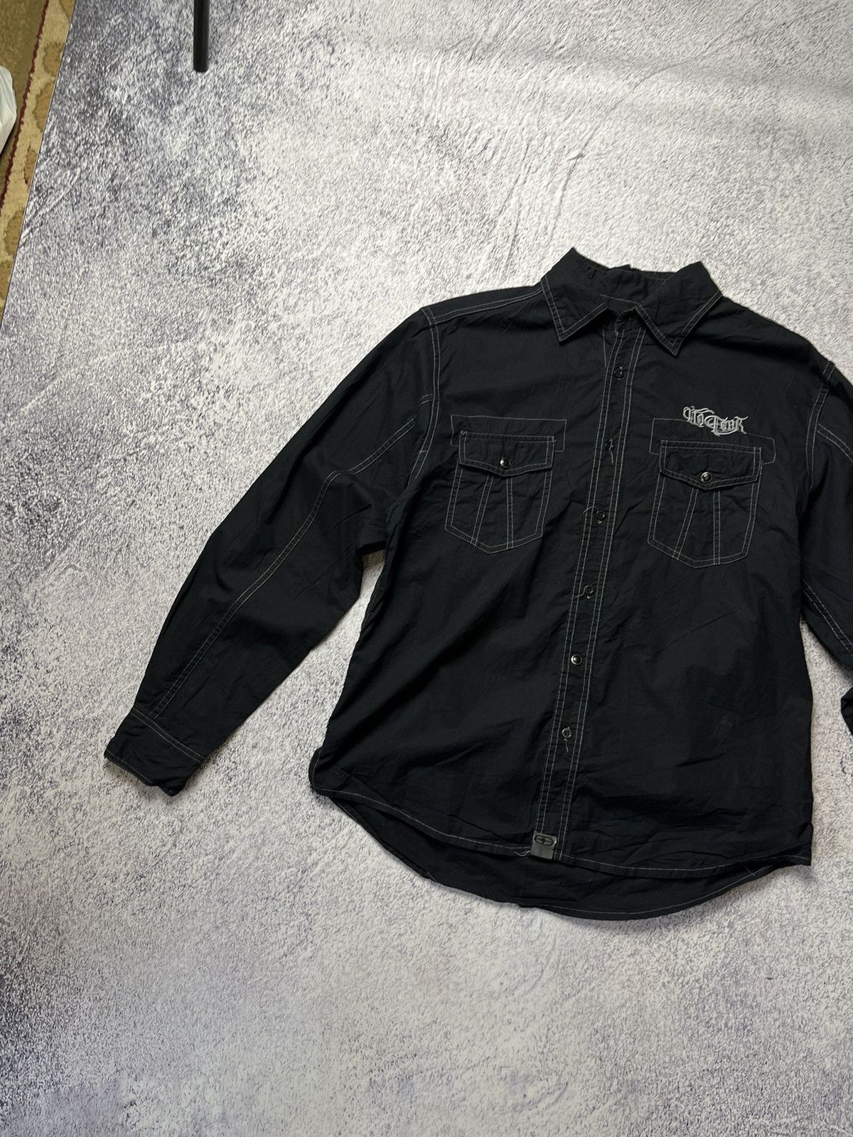 No Fear Vintage No Fear Button Up Shirt Big Logo USA Size US M / EU 48-50 / 2 - 3 Thumbnail