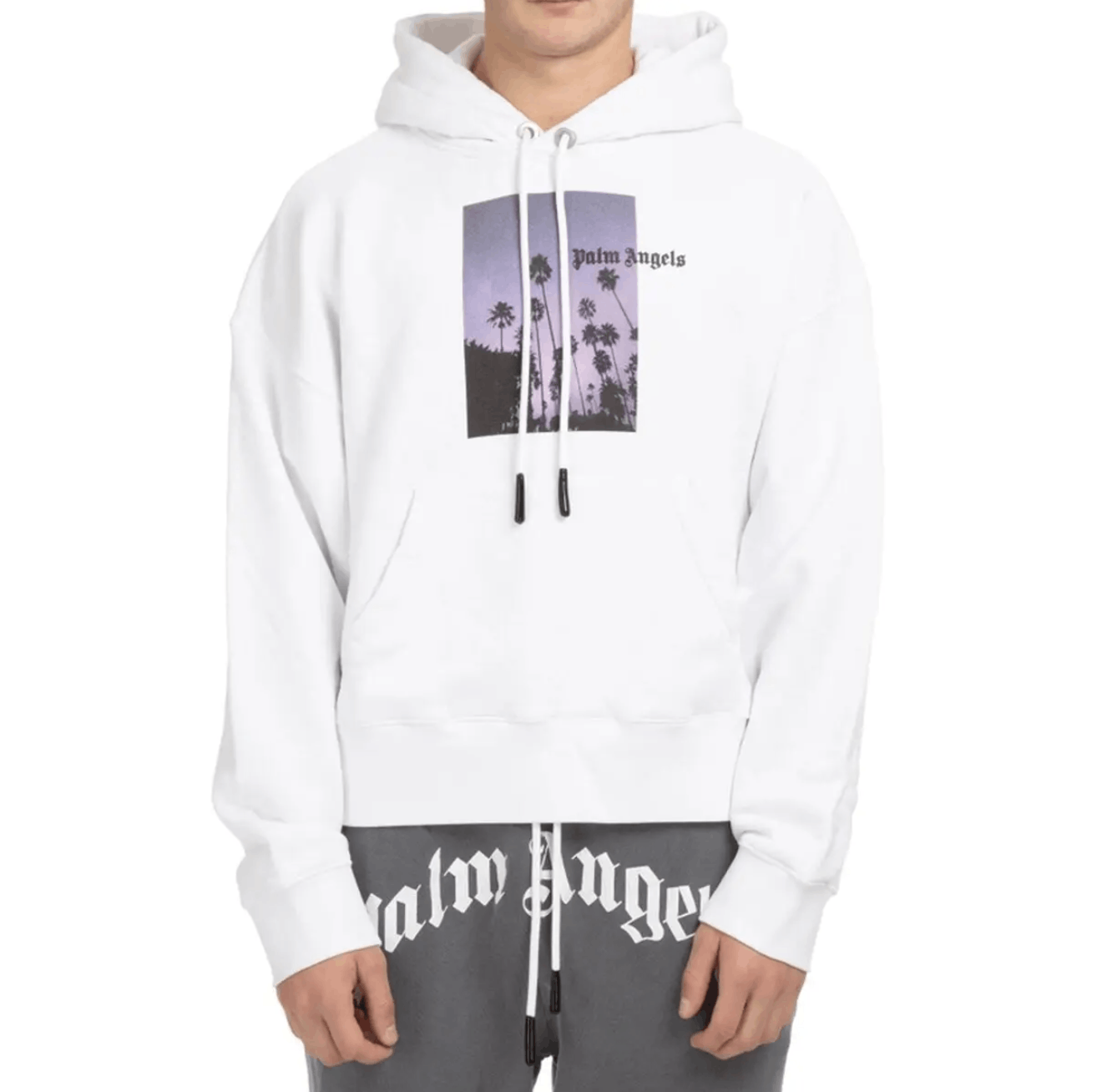 Palm Angels Palm Angels Stars and Palms Popover Hoodie Men Size US L / EU 52-54 / 3 - 2 Thumbnail