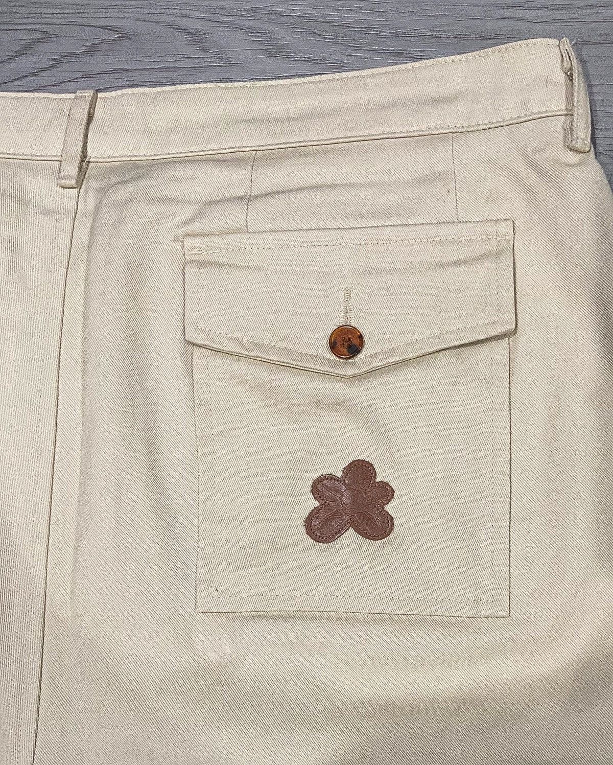 Golf le Fleur Golf Le Fleur Double Pleated Shorts Khaki Size US 34 / EU 50 - 7 Thumbnail