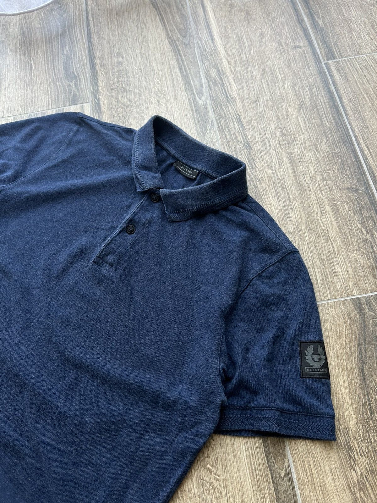 Belstaff Belstaff luxury polos shirt mens Size US M / EU 48-50 / 2 - 2 Thumbnail