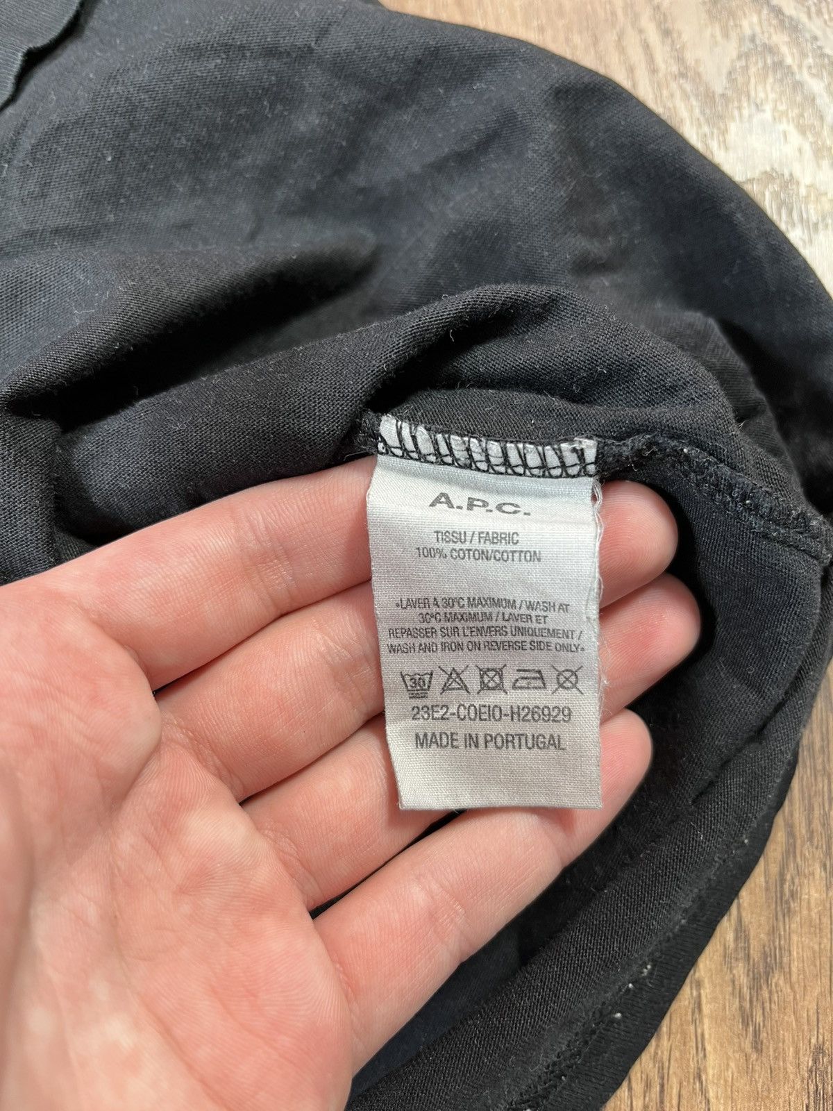 A.P.C. A.P.C. Center Logo T Shirt Size US M / EU 48-50 / 2 - 4 Thumbnail