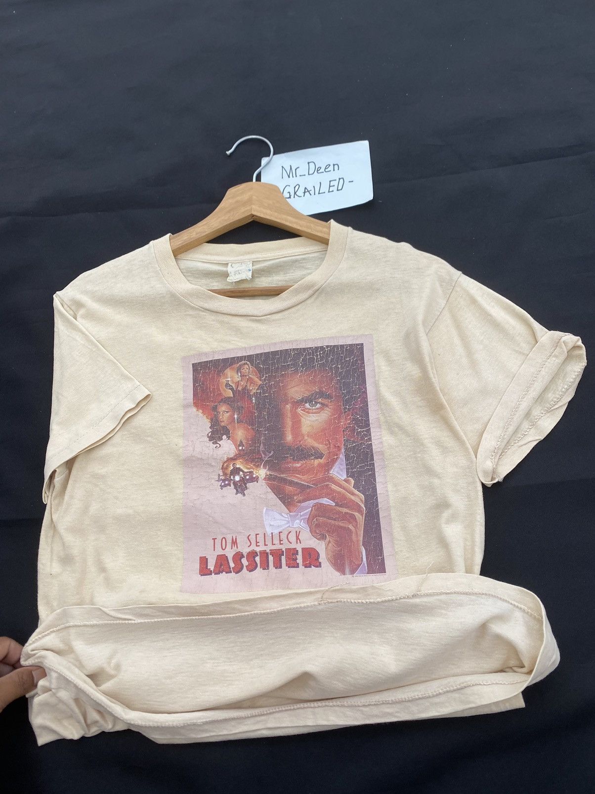 Vintage Vtg 80s Tom Selleck Lassiter “The Magnificent Thief “ Tee Size US S / EU 44-46 / 1 - 20 Thumbnail
