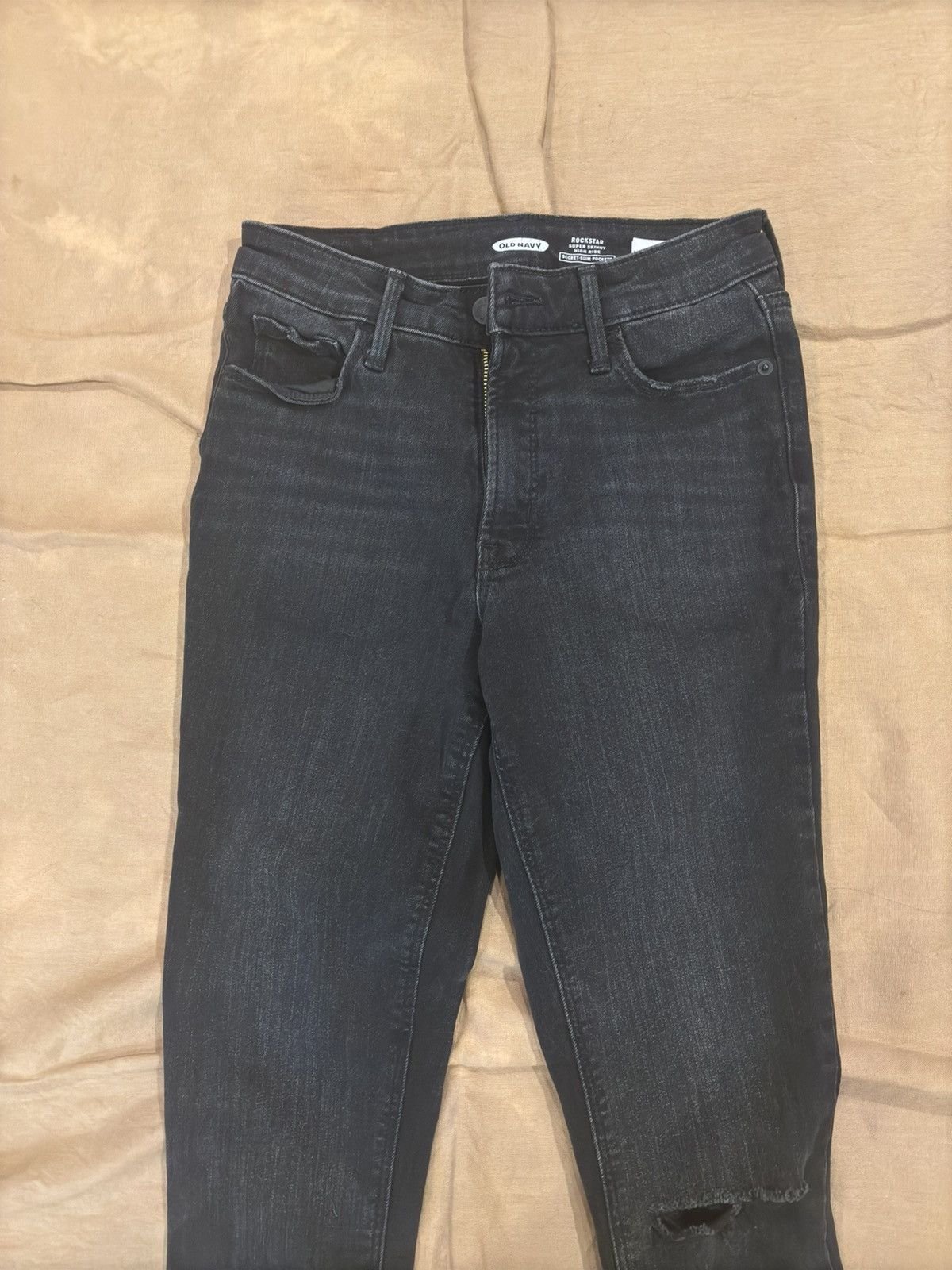 Old Navy Black jeans.wp-19 Size 25" / US 0 / IT 36 - 2 Thumbnail