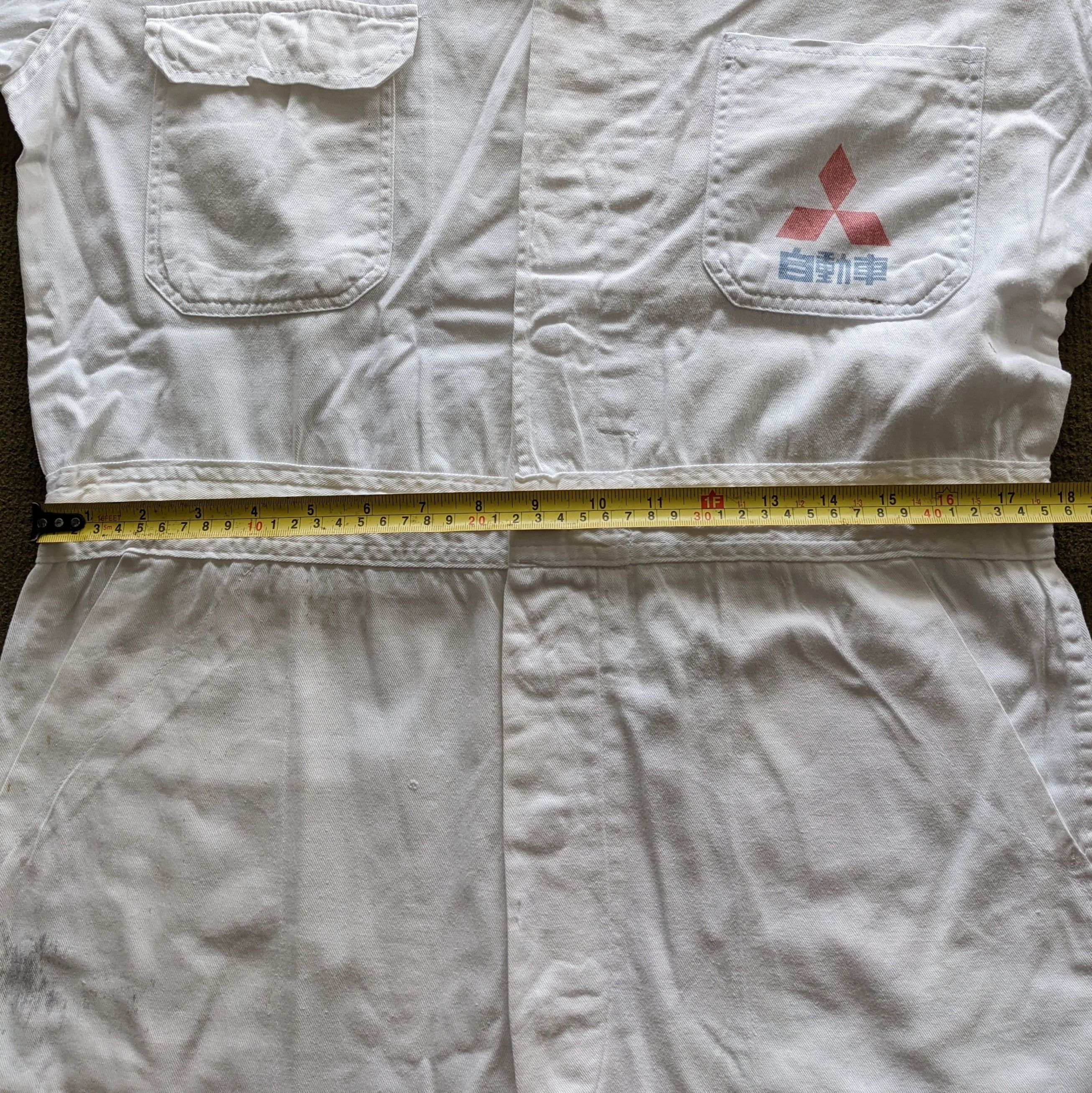 Japanese Brand Vintage MITSUBISHI RALLI ART Racing Custom Coverall Jacket Size US M / EU 48-50 / 2 - 7 Thumbnail