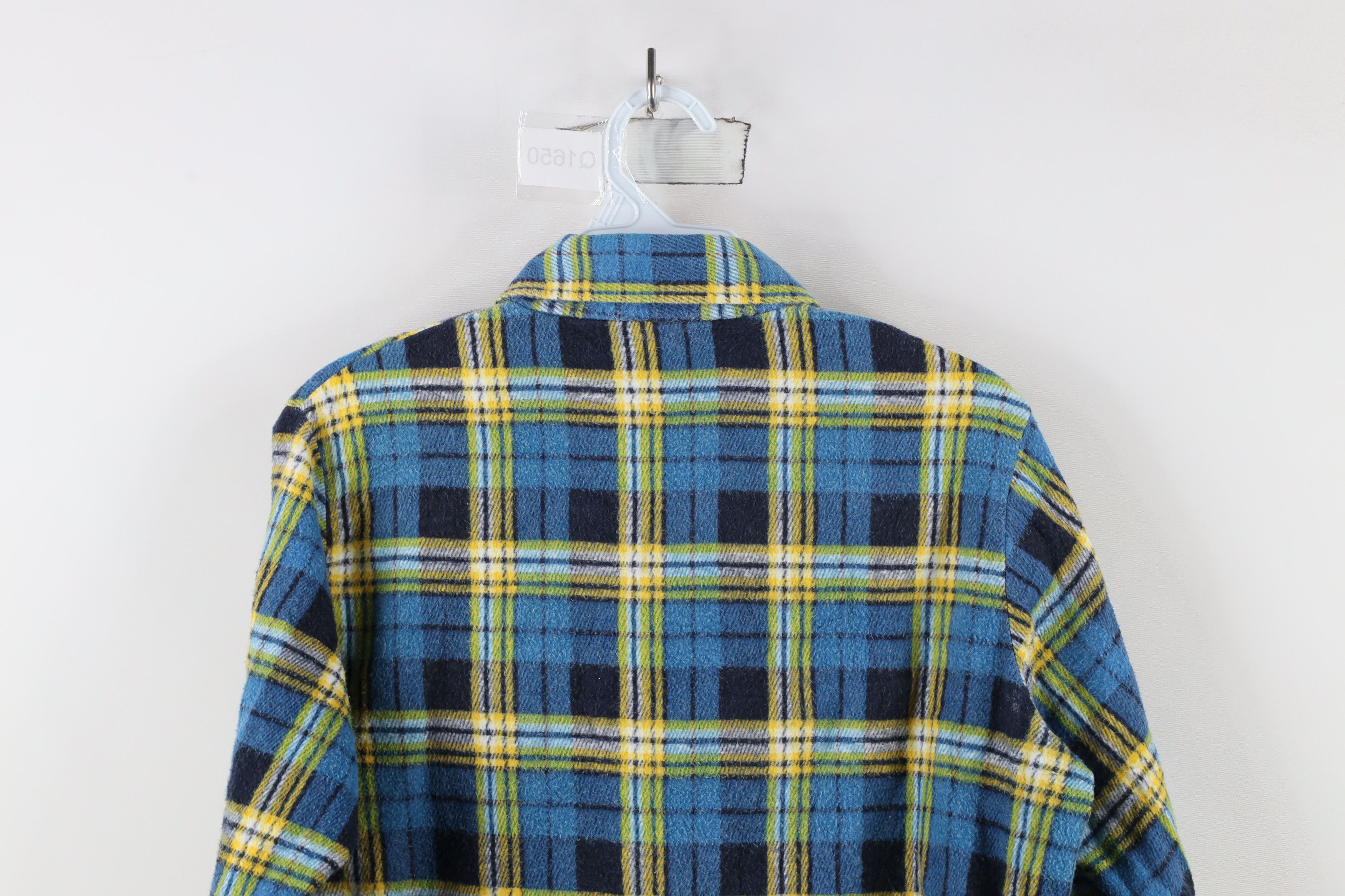 Vintage Vintage 70s Streetwear Flannel Collared Button Shirt Plaid Size XS / US 0-2 / IT 36-38 - 9 Thumbnail