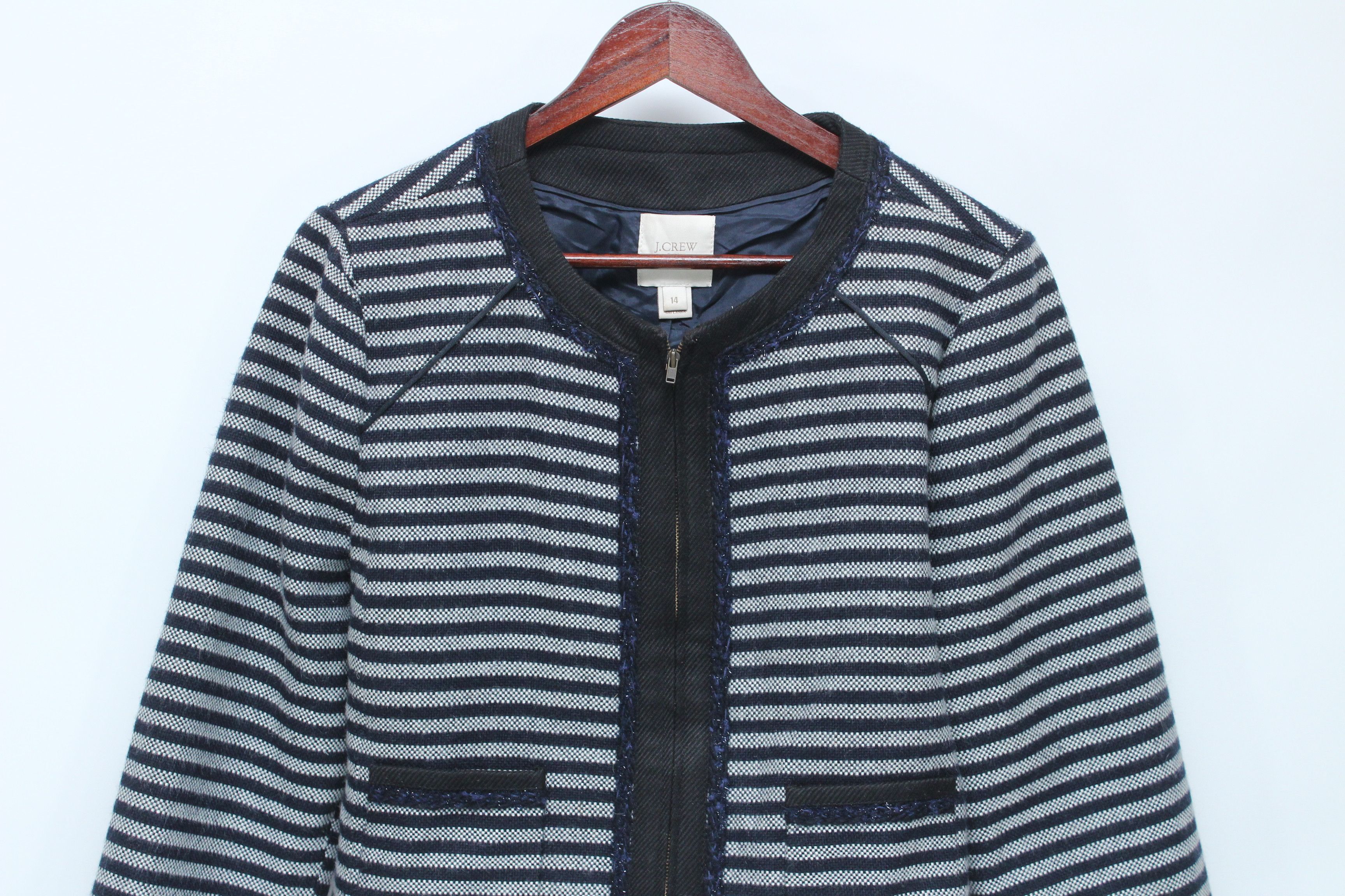 J.Crew J Crew Jacket Blazer Womens Size M Authentic Hype Size M / US 6-8 / IT 42-44 - 5 Thumbnail