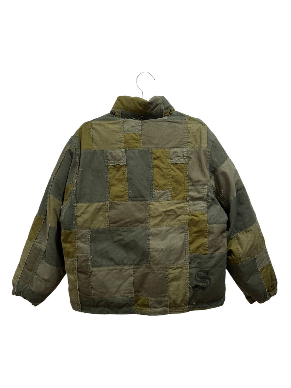 Junya Watanabe × Supreme Supreme JUNYA WATANABE CDG MAN Patchwork Puffy Jacket Olive Size US S / EU 44-46 / 1 - 8 Thumbnail